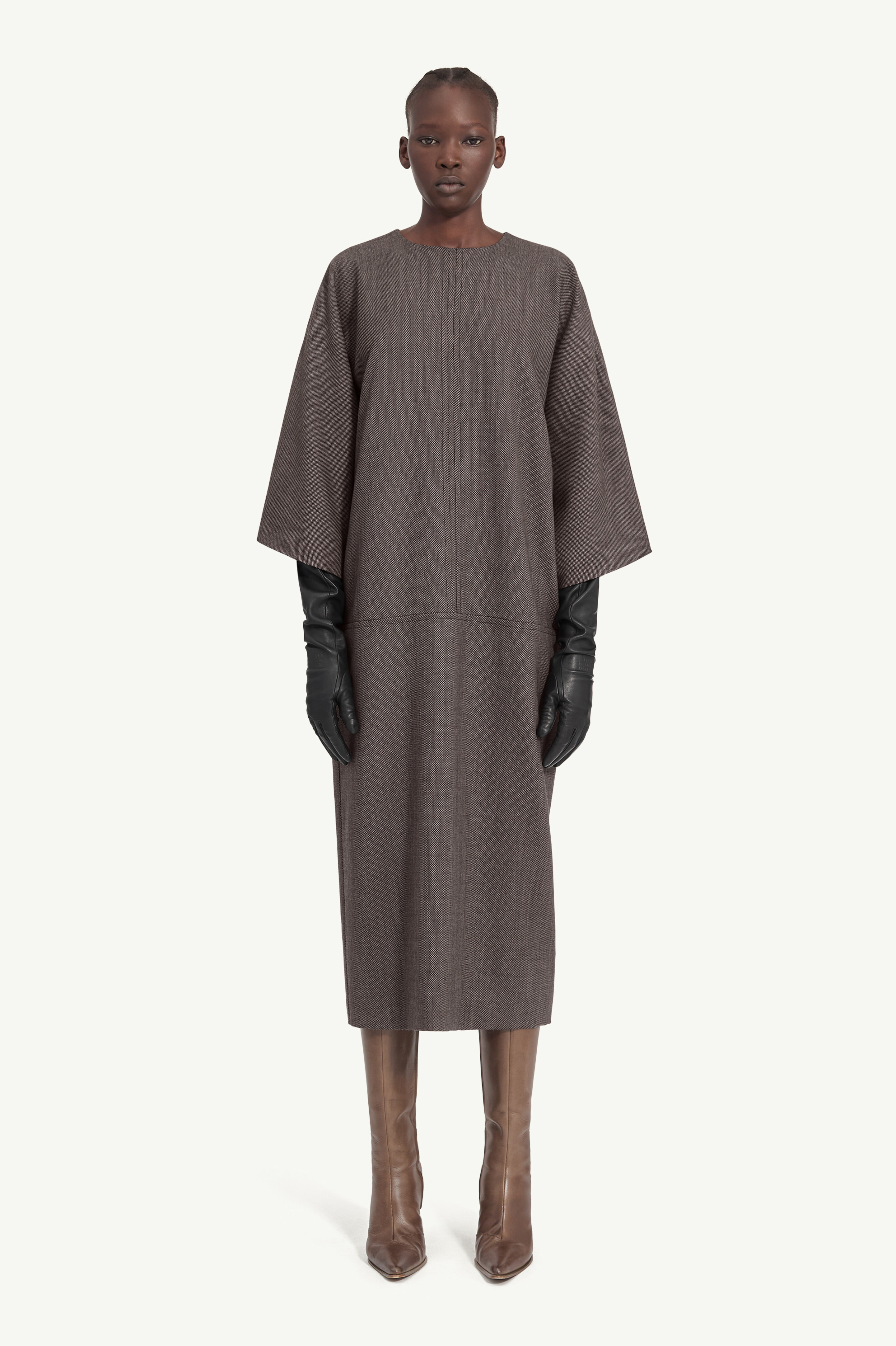 Tweed midi dress - 2