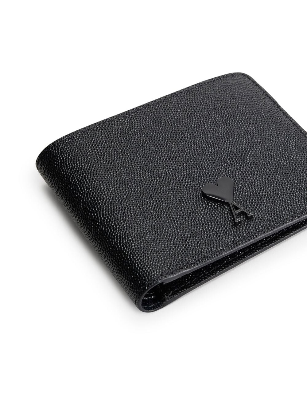 bi-fold logo-plaque wallet - 3