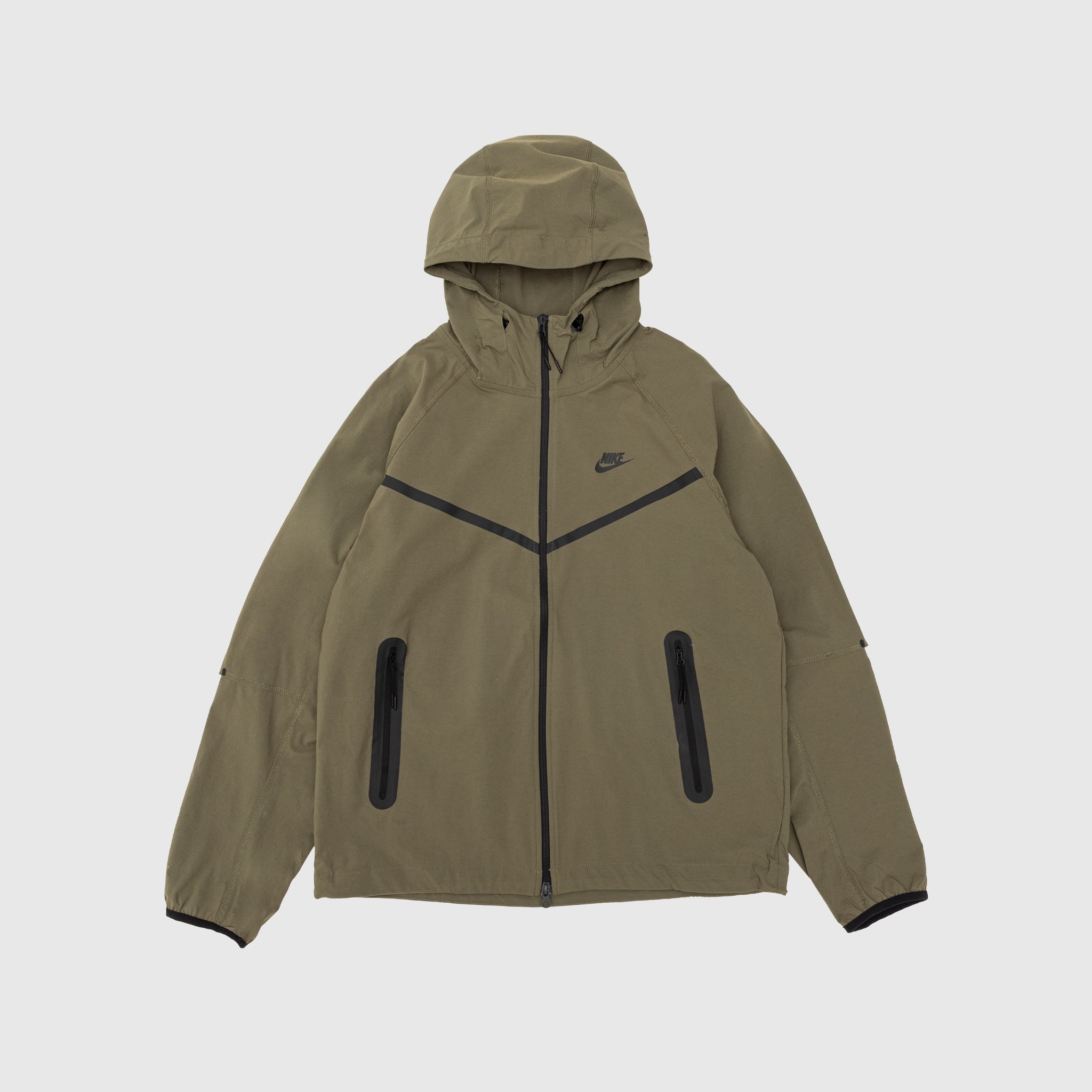 TECH WOVEN FULL ZIP HOODY - 2