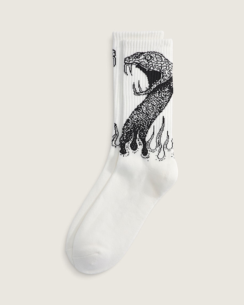 Skate Mike G Snake Flame Crew Socks 1