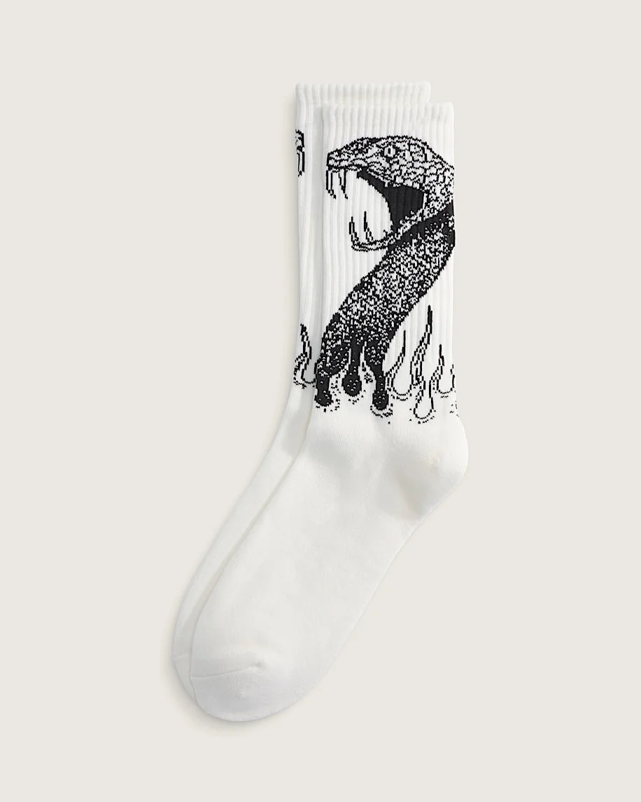Skate Mike G Snake Flame Crew Socks - 1