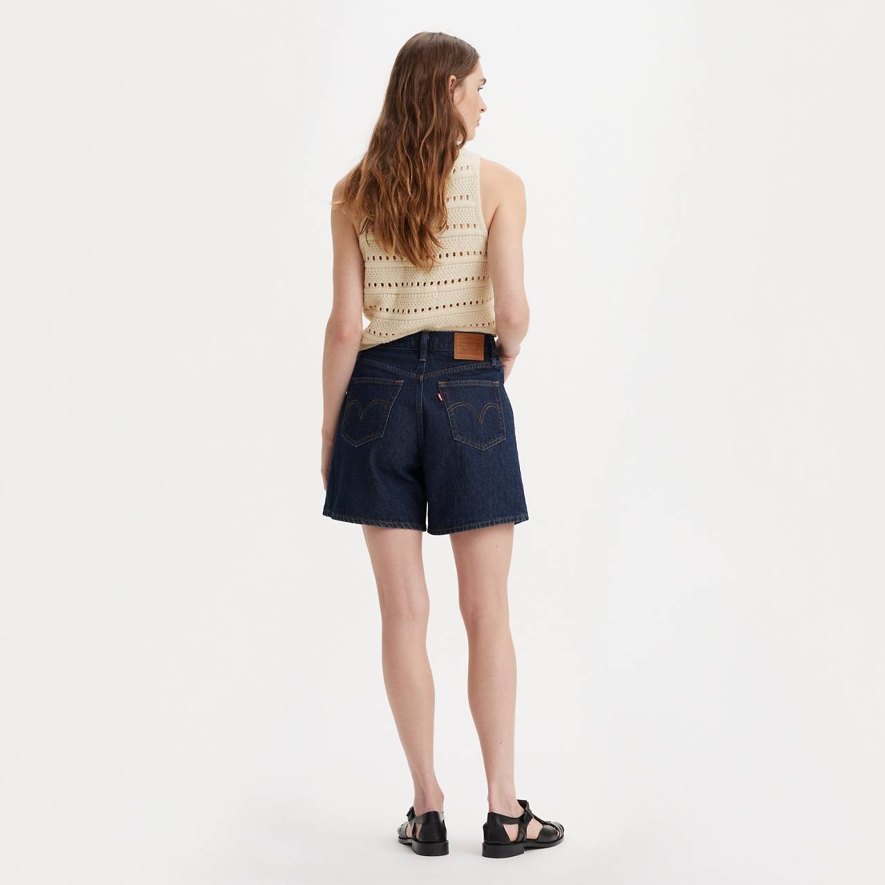 HIGH RISE BAGGY WOMEN'S SHORTS - 5