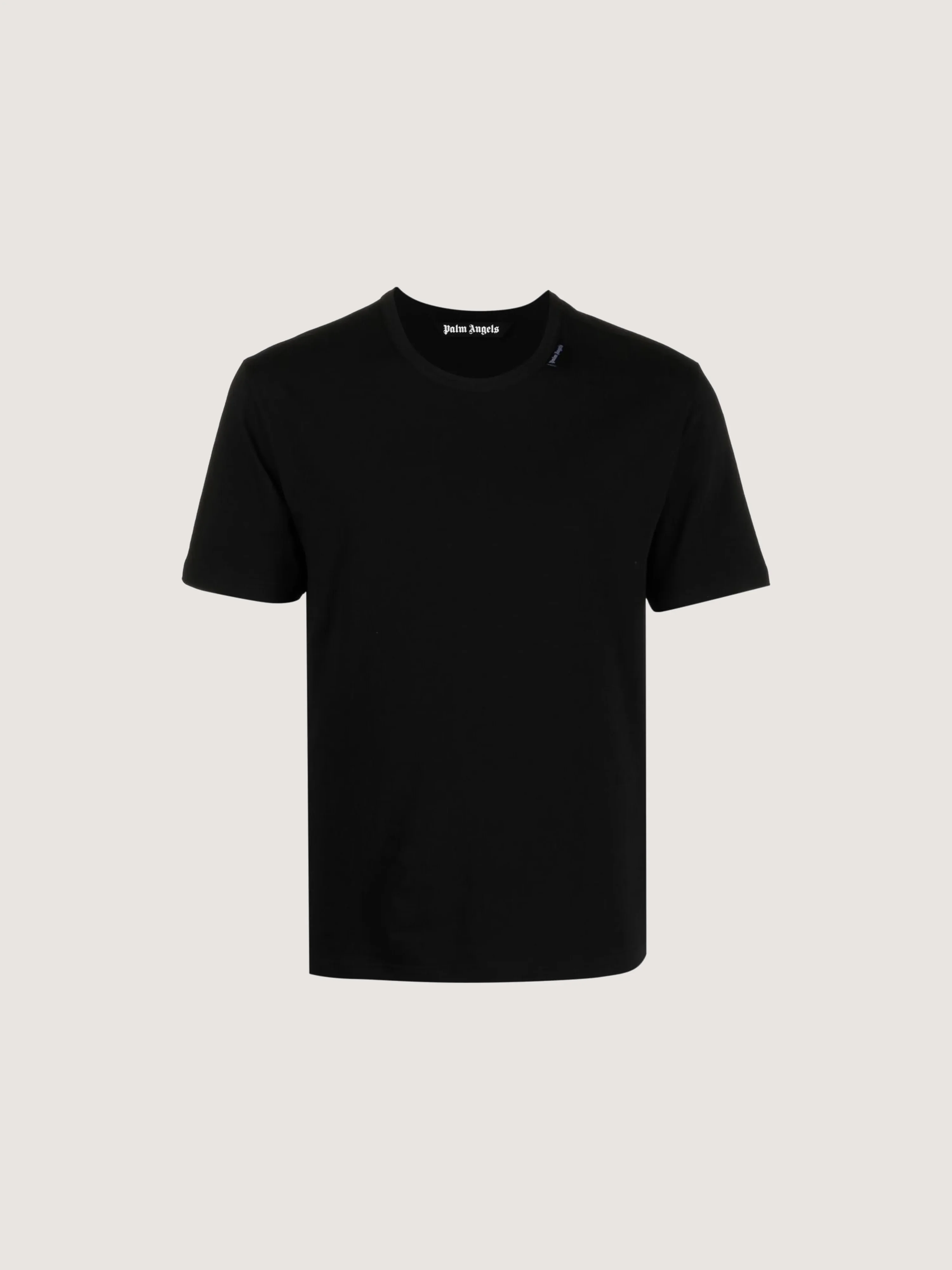 logo-tag round-neck T-shirt - 1