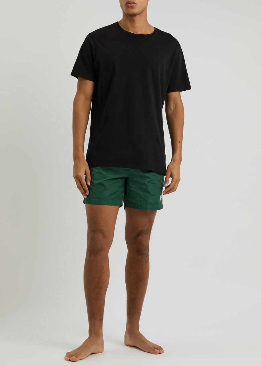 Moncler Logo Nylon Swim Shorts - 4