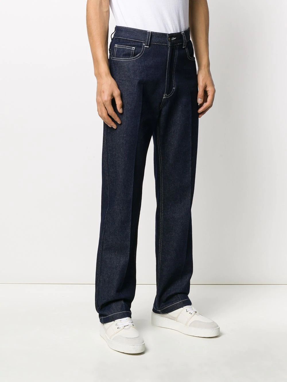 straight five-pocket jeans - 3