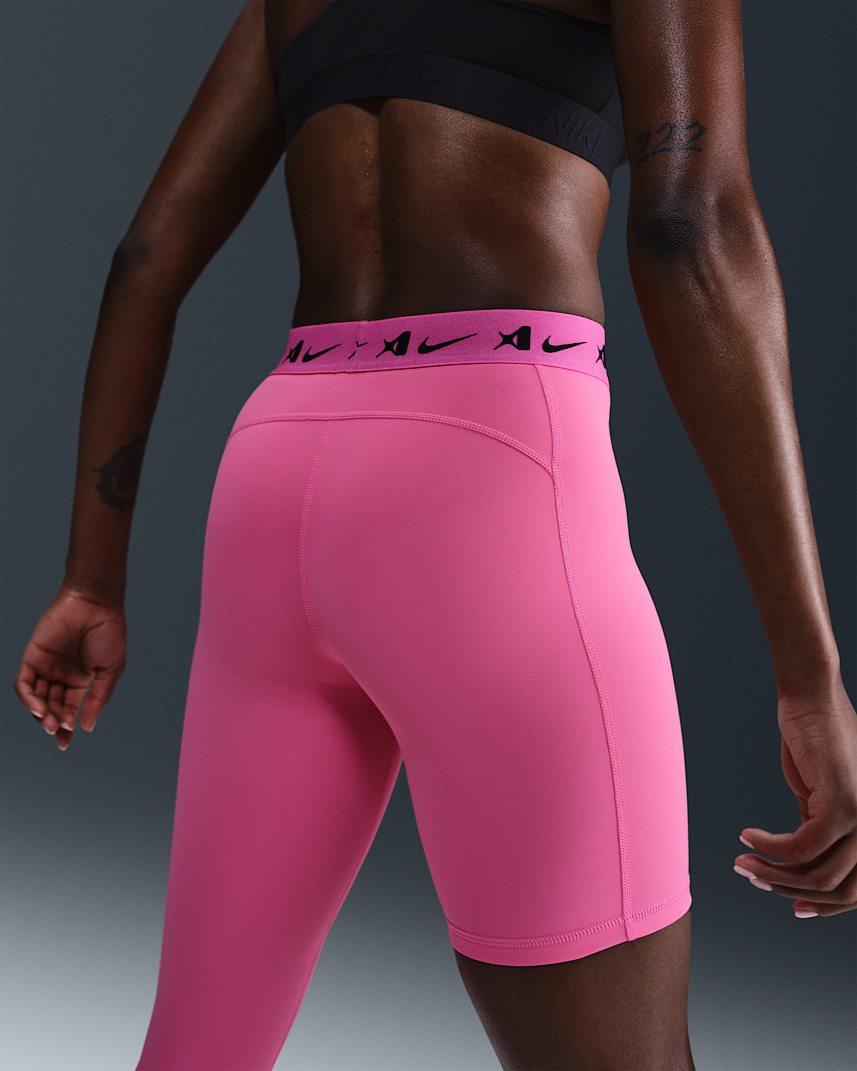 A'ja Wilson Women's A'symmetric Mid-Rise Single-Leg Basketball Leggings - 3