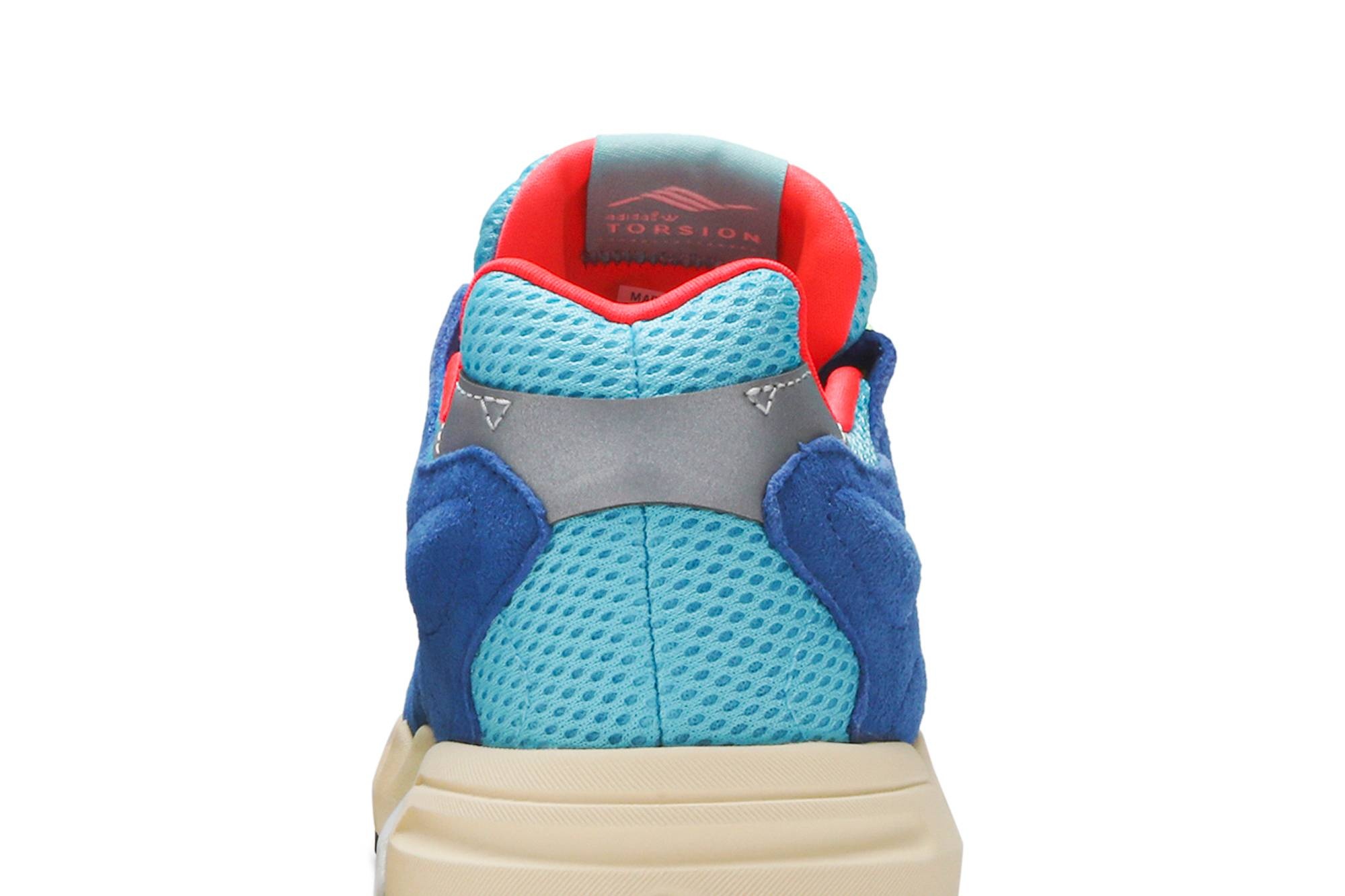 あお adidas ZX Torsion 'Bright Cyan' | goat | REVERSIBLE