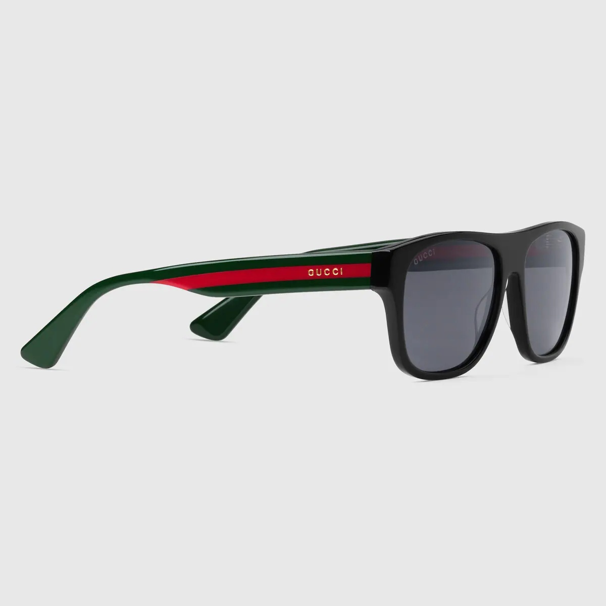 Rectangular-frame acetate sunglasses - 2