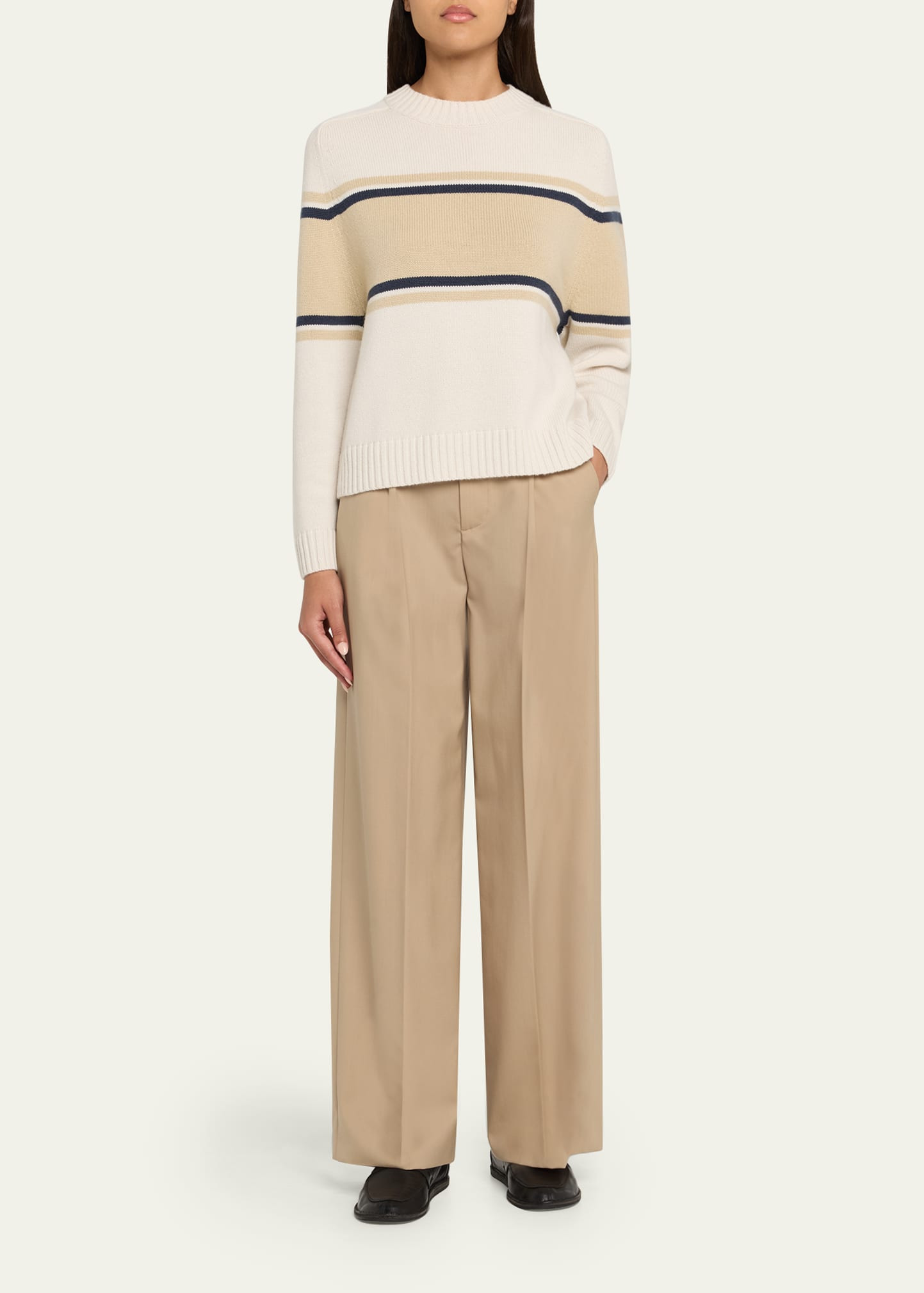New Saddle Cashmere Sweater - 2