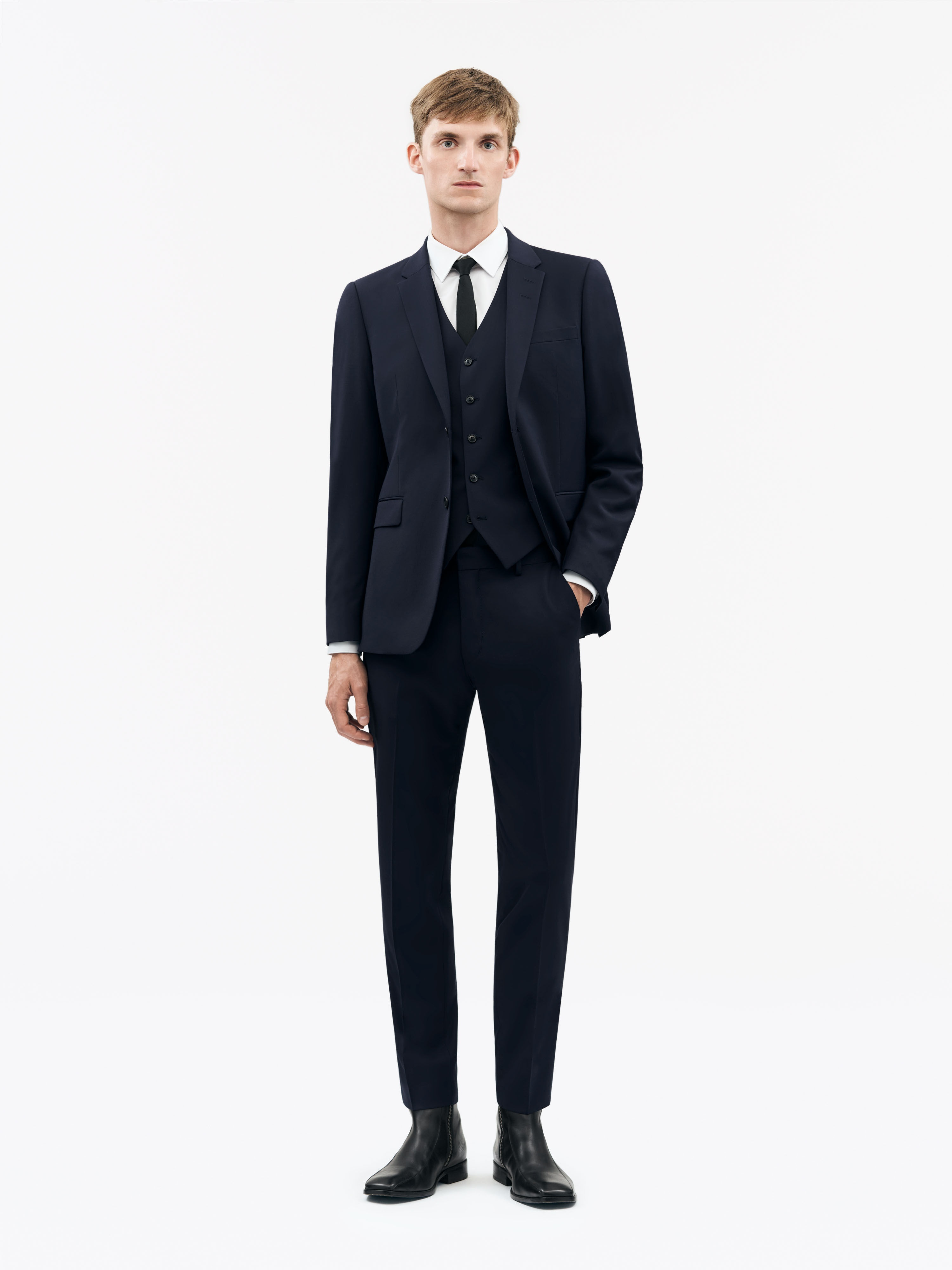 Wayde Wool Blend Waistcoat - 2