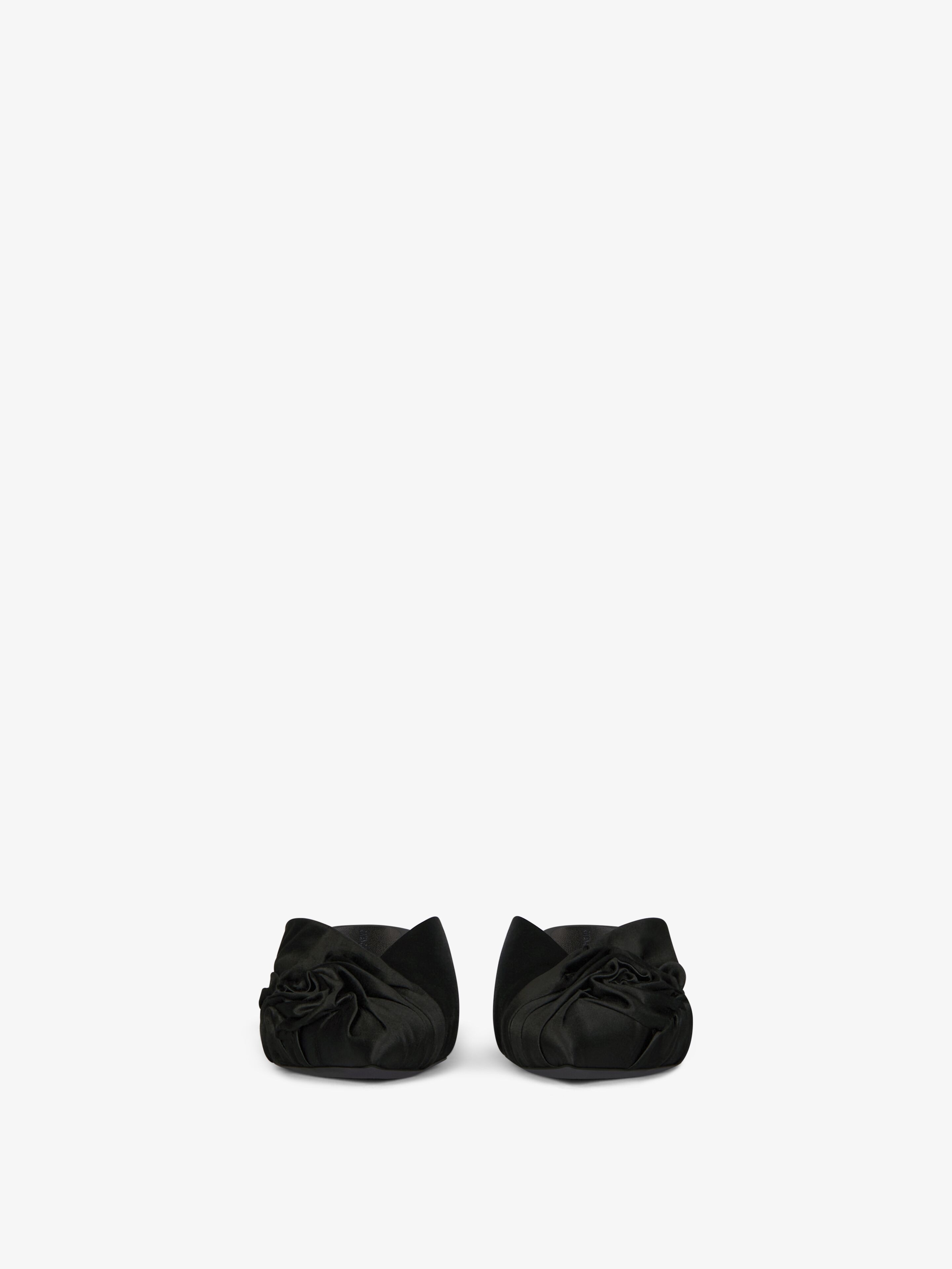 TWIST MULES IN SATIN - 3