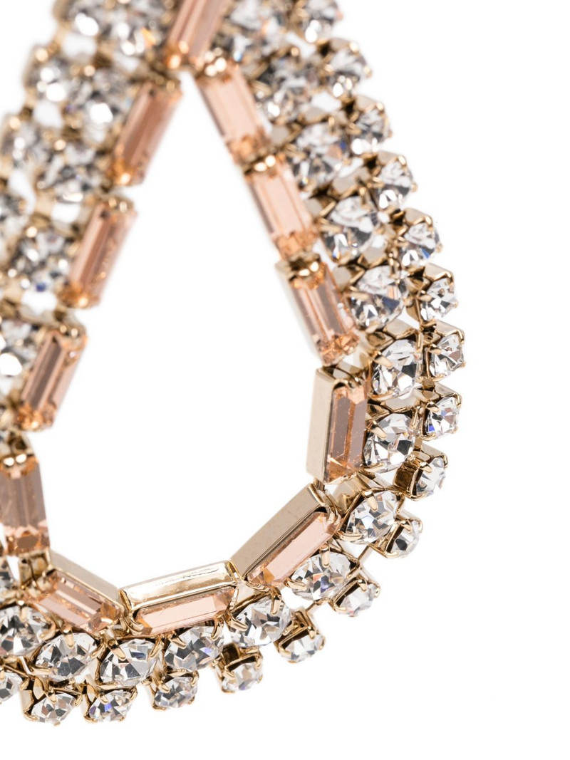 crystal-embellished drop earrings 3