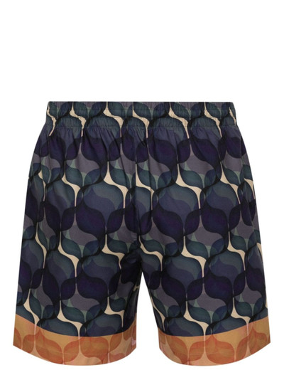 Dries Van Noten geometric-print swim shorts outlook