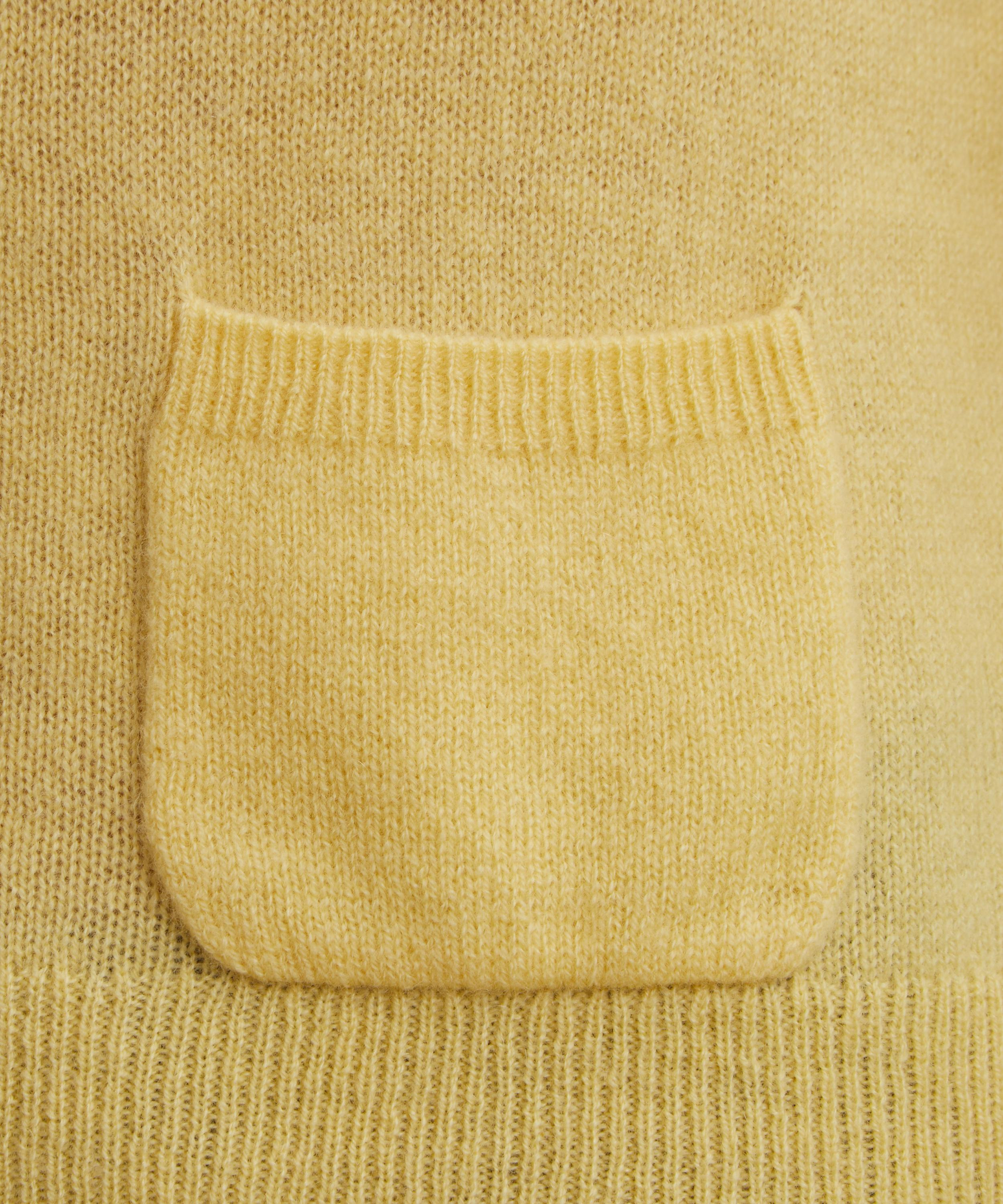 Freya Lemon Chiffon Cashmere Cardigan - 5