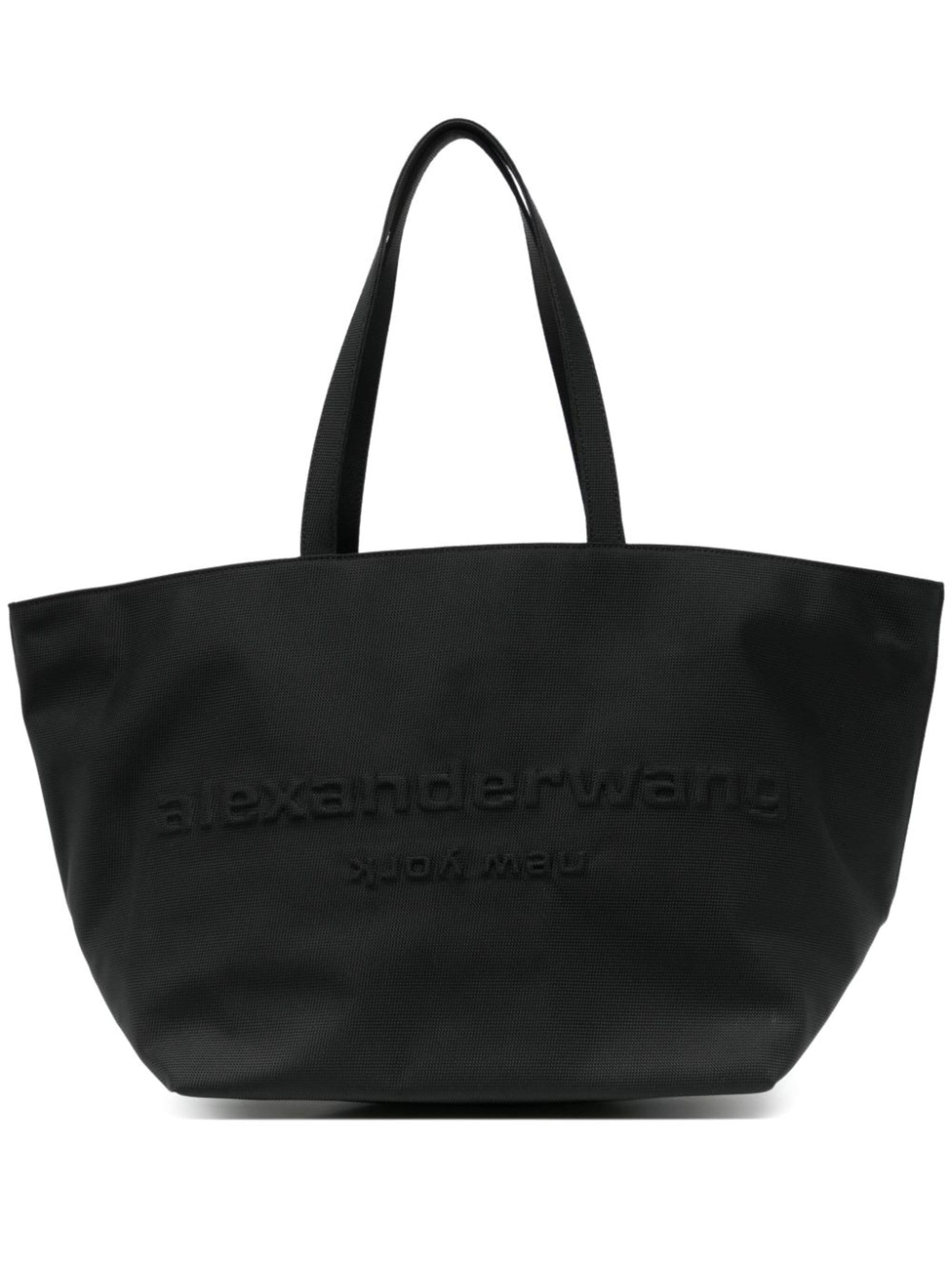 Alexander Wang エンベリッシュド バッグ Alexander Wang Punch logo-embossed tote bag | eraldo