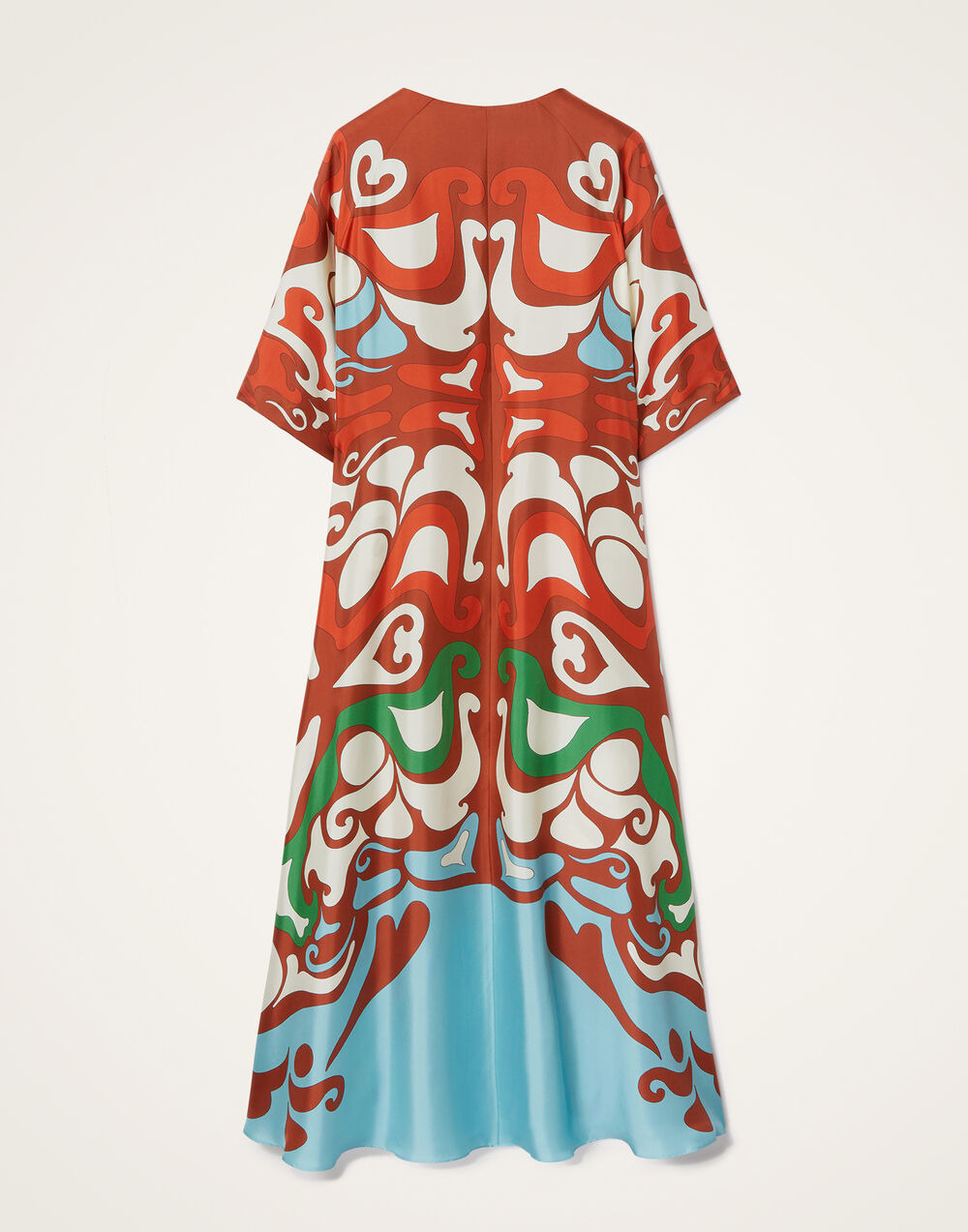 Muumuu Dress Round Neck - 3