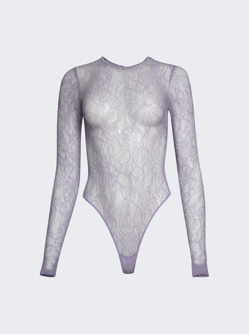 Lace Bodysuit Lilac 1