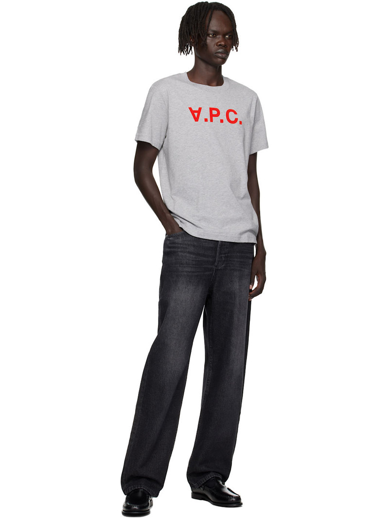 A.P.C. Gray Standard Grand 'VPC' T-shirt outlook