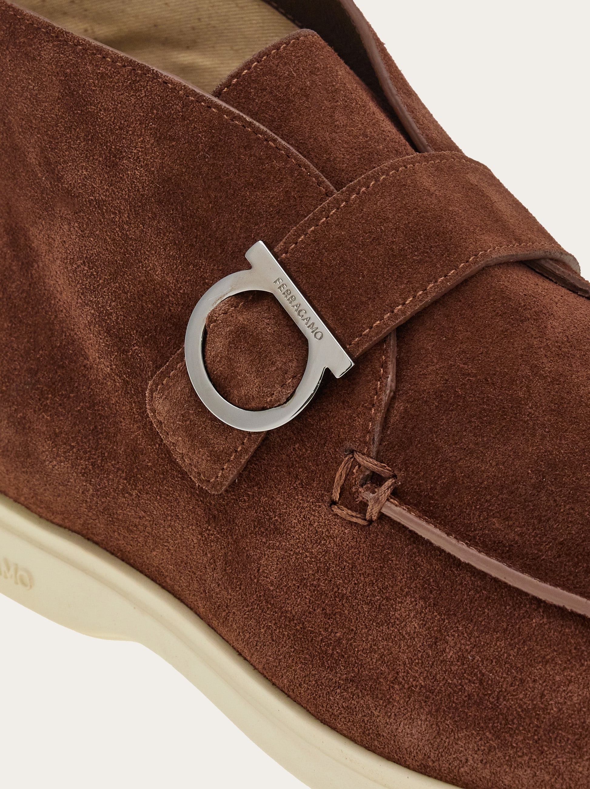 Desert boot with Gancini buckle - 6