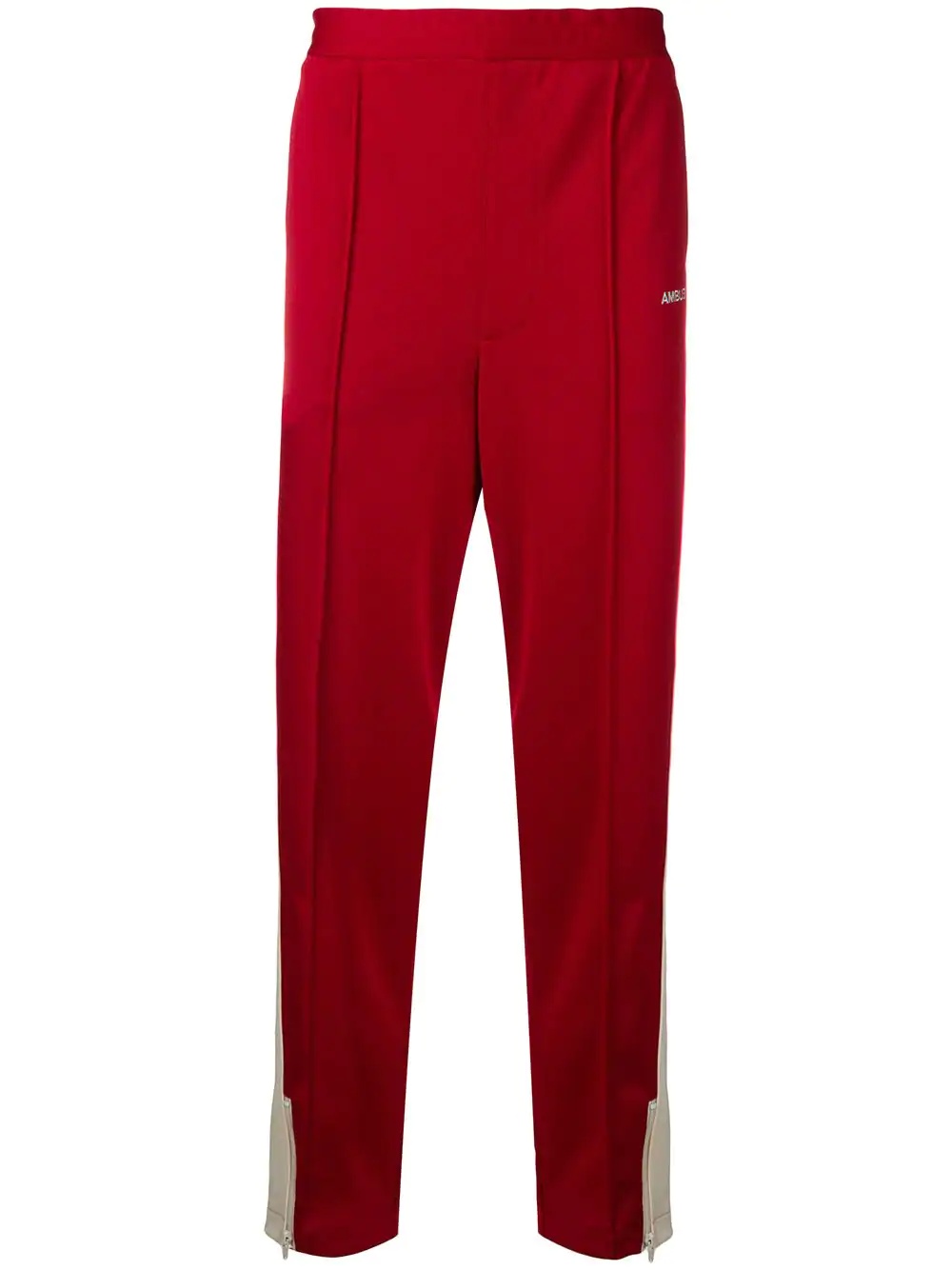 side-stripe track pants - 1