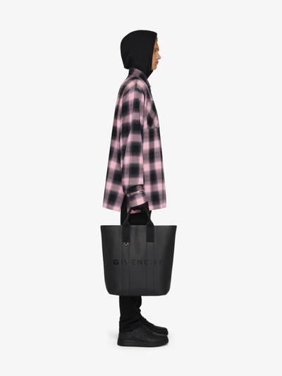 Givenchy LARGE G-ESSENTIALS TOTE BAG IN COATED CANVAS outlook