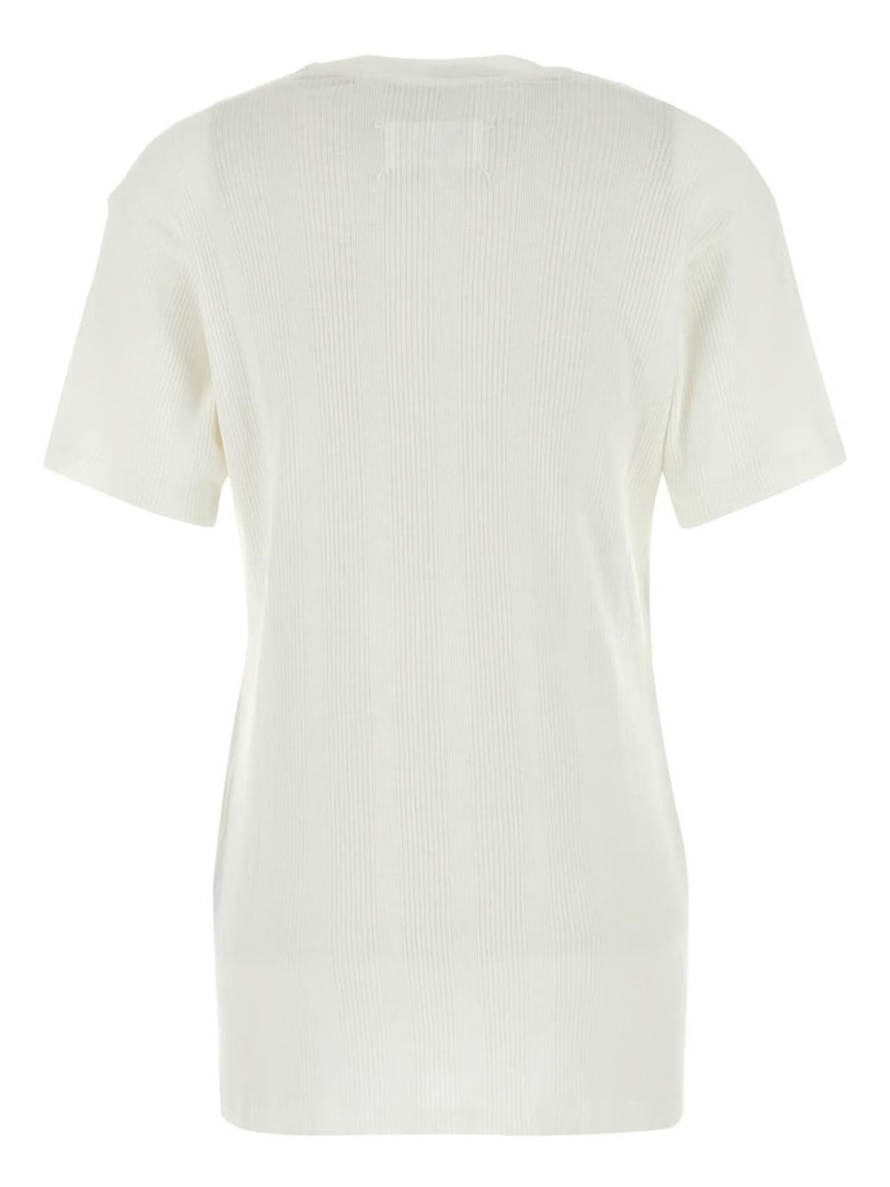 Maison Margiela logo-patch T-shirt outlook