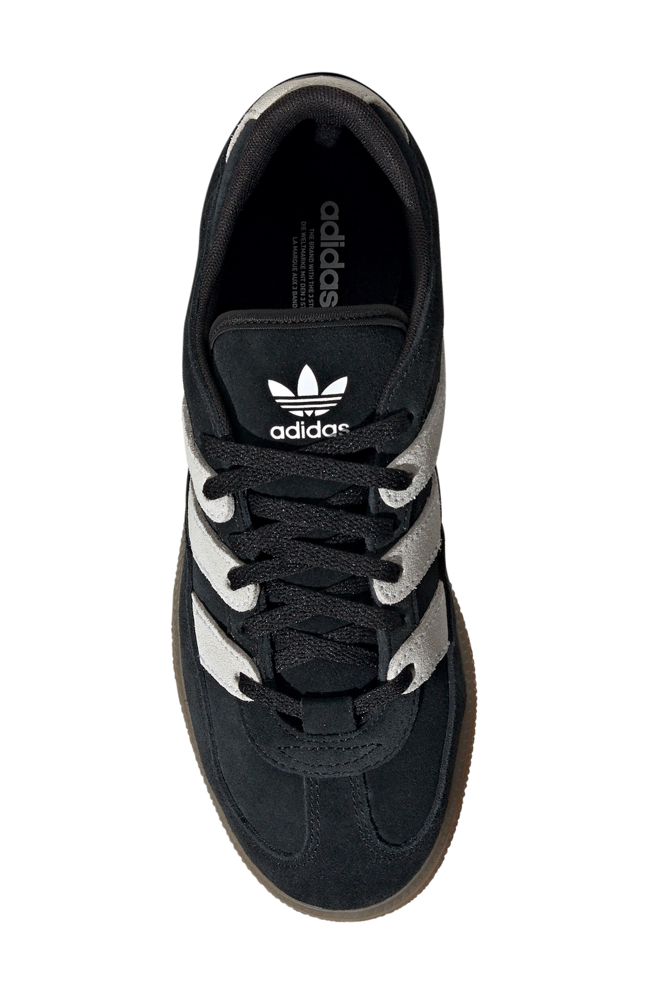 adidas Handball Spezial ST Sneaker Women) in Black/White/Gum at Nordstrom - 4