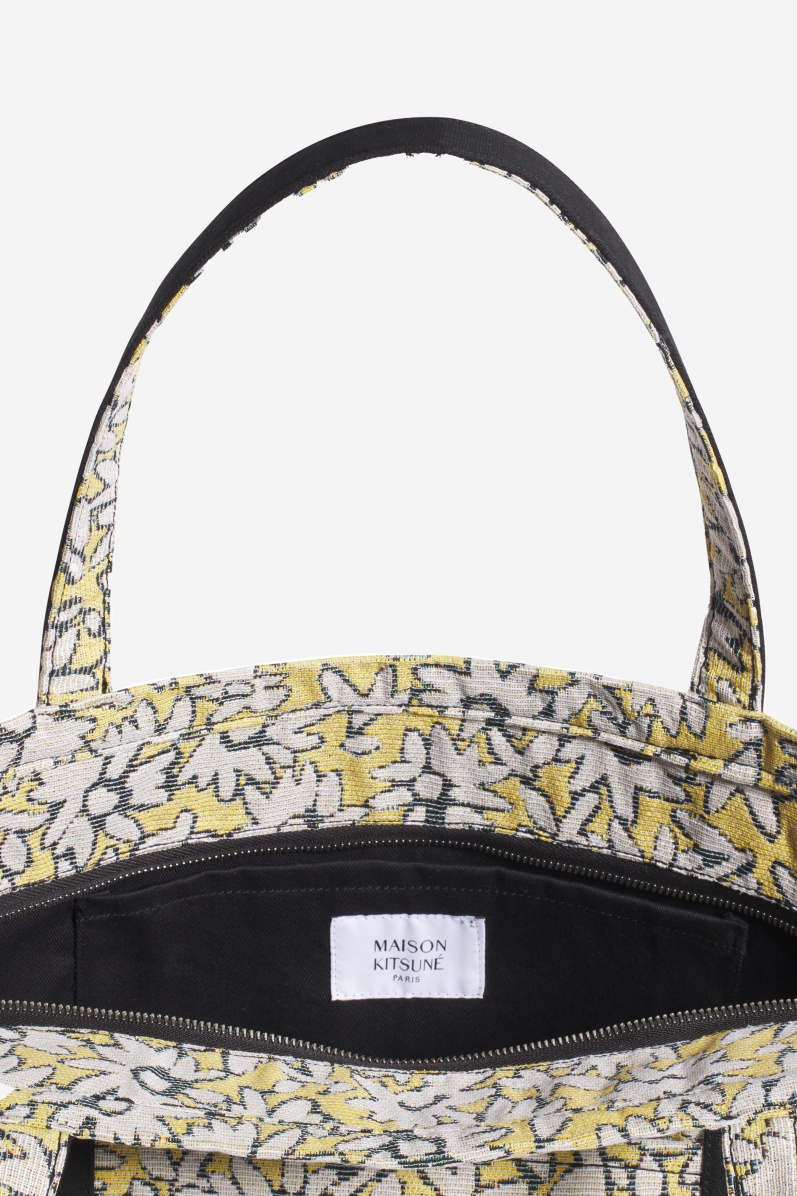 DAISY FIELD LARGE JACQUARD TOTE - 5