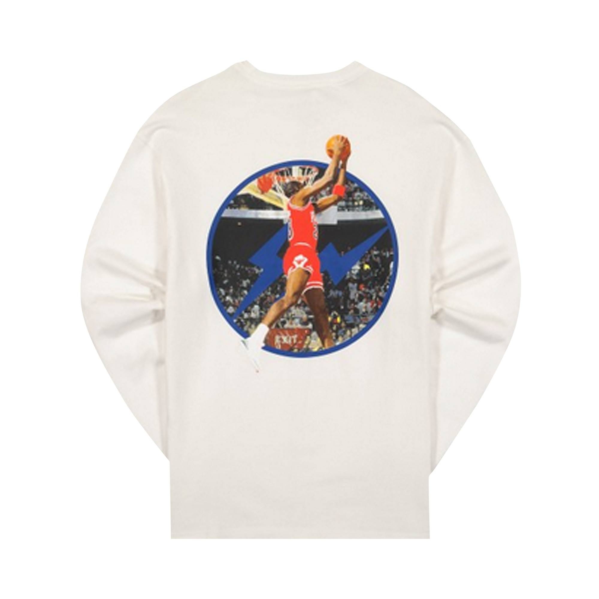 Air Jordan x Fragment Long-Sleeve T-Shirt 'Platinum Tint' - 2