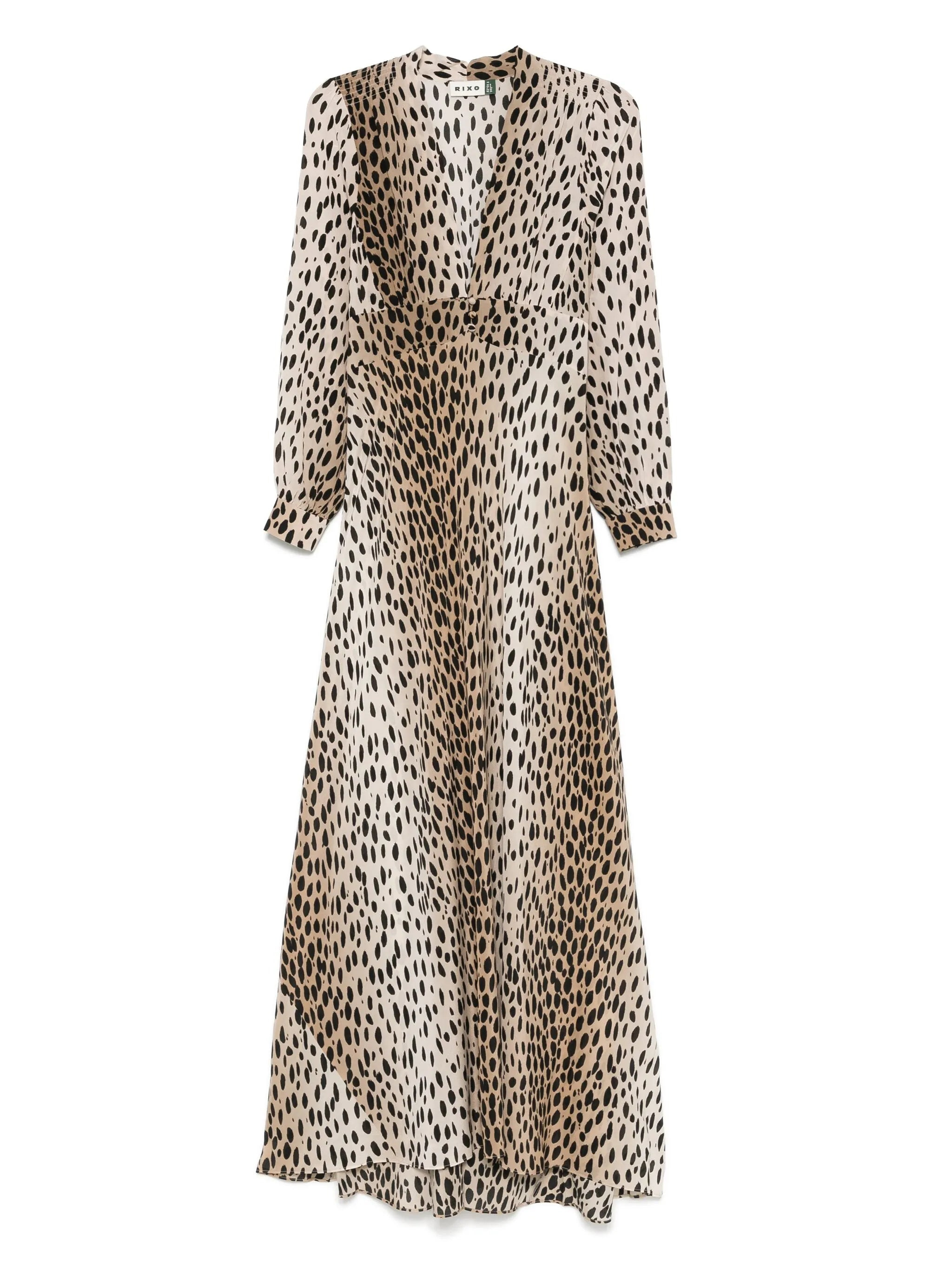 Rixo V-neck Dress - 1