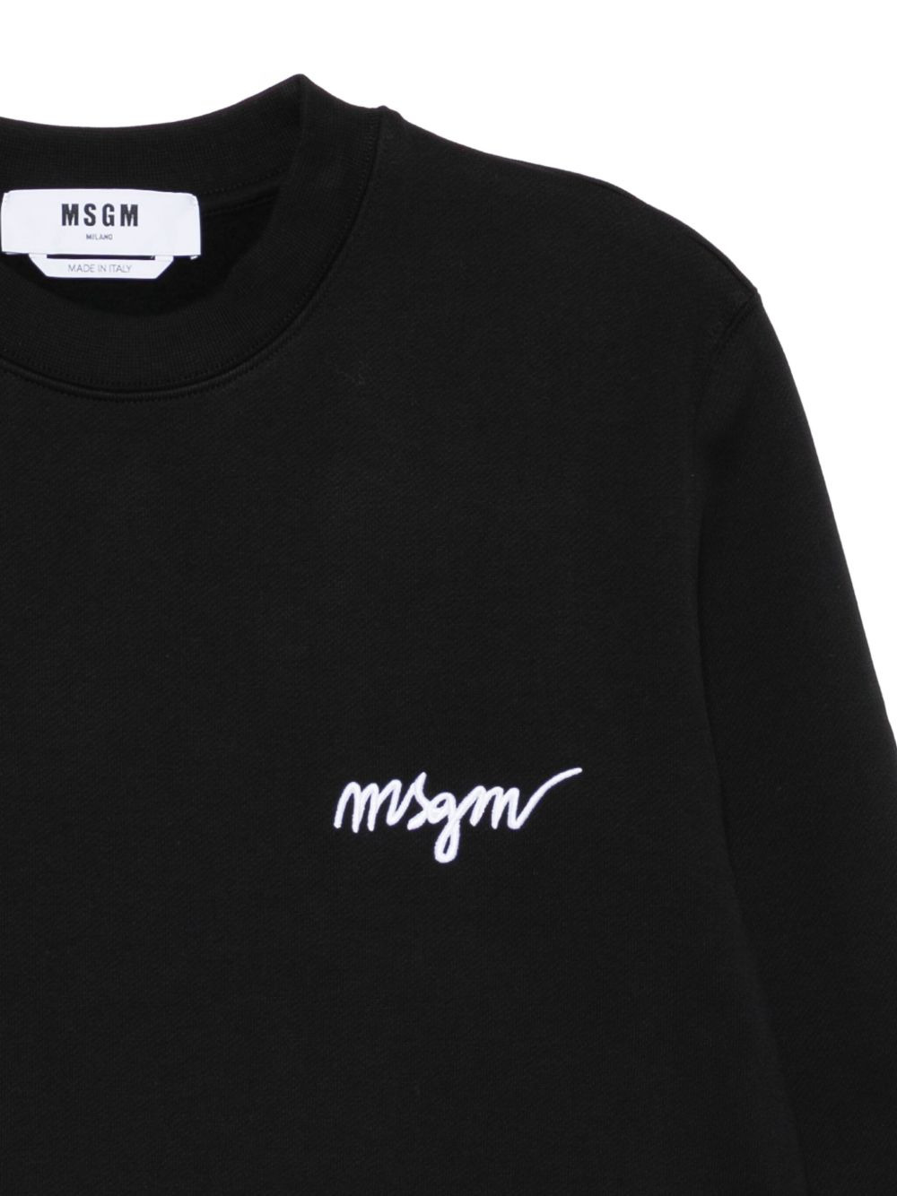 logo-embroidered sweatshirt - 3