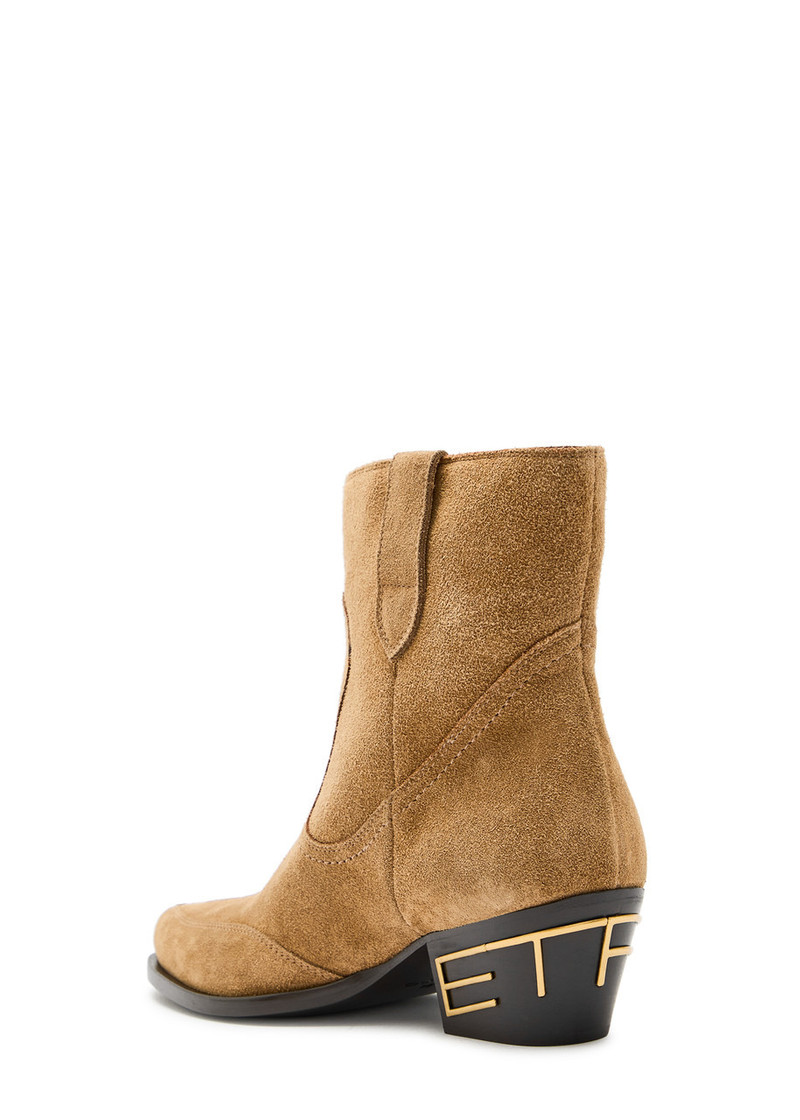 Etro Etro Texan Suede Ankle Boots outlook