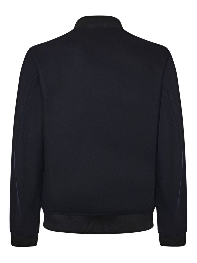 Barbour logo-detail bomber jacket outlook