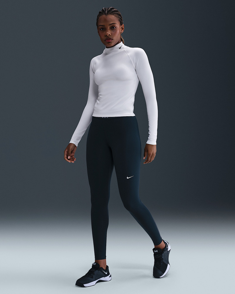 Nike Pro Women's Dri-FIT Long-Sleeve Mock-Neck Top 4