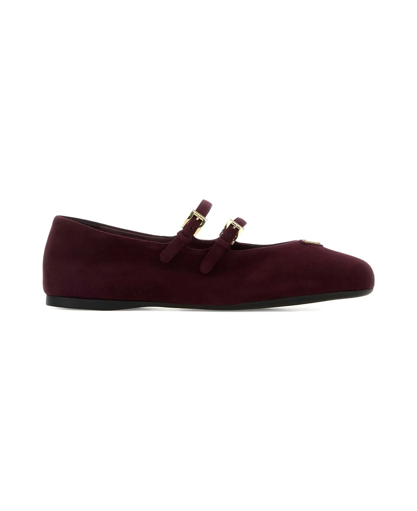 Prada Flat Shoes Bordeaux - 1