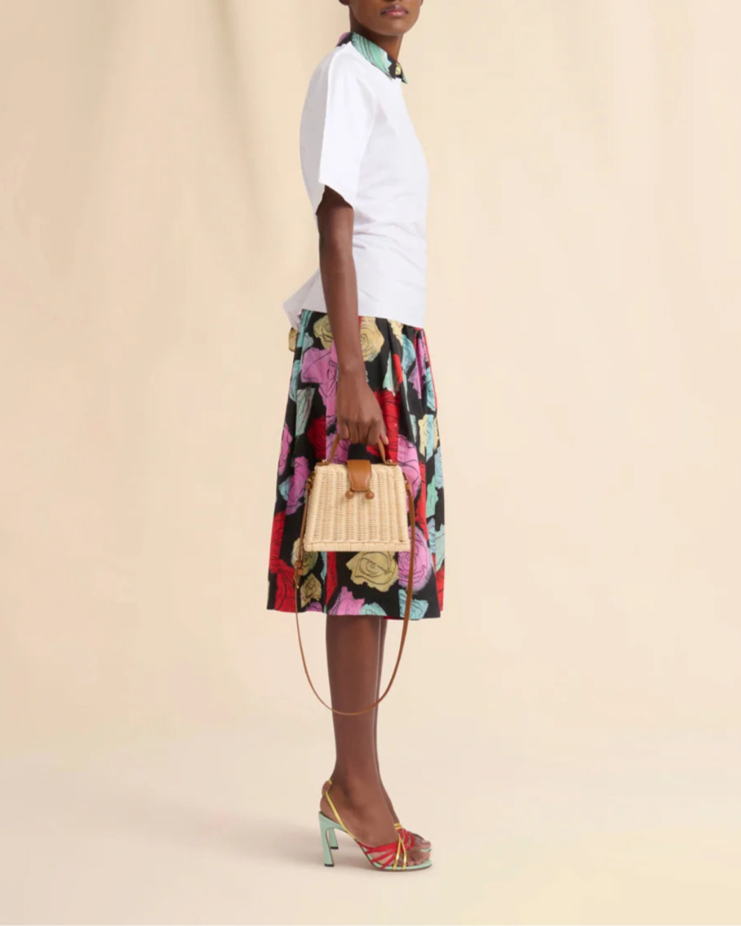 NATURAL RATTAN MIDOLLINO HANDBAG - 2
