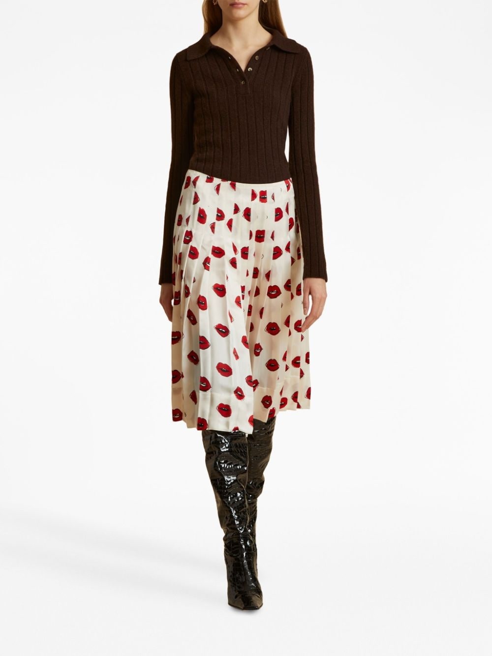 The Hans ribbed cashmere jumper - 2