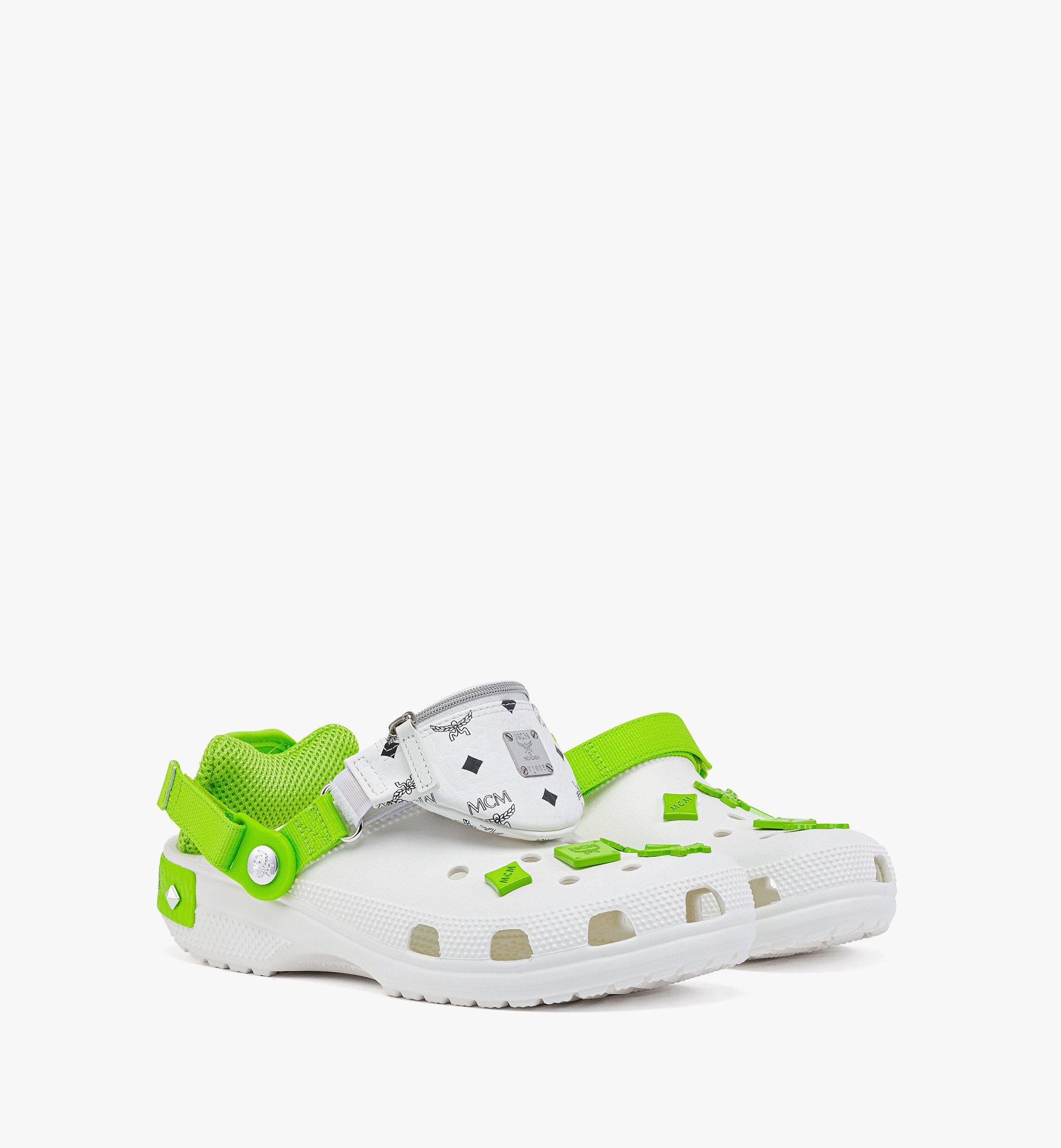 [MCM]★MCM x CROCS CLOGS AND BELT BAG BRACELET M6 US / W8 US / 38-39 EU MCM x CROCS Classic Clog w/ Belt