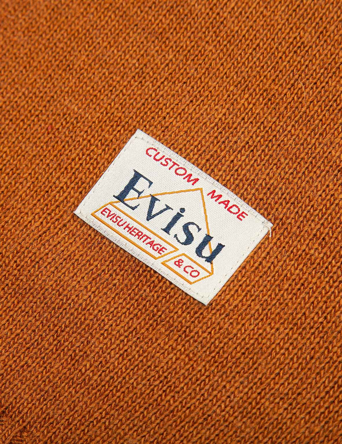 KAMON EMBROIDERY TURTLENECK KNITTED PULLOVER - 8