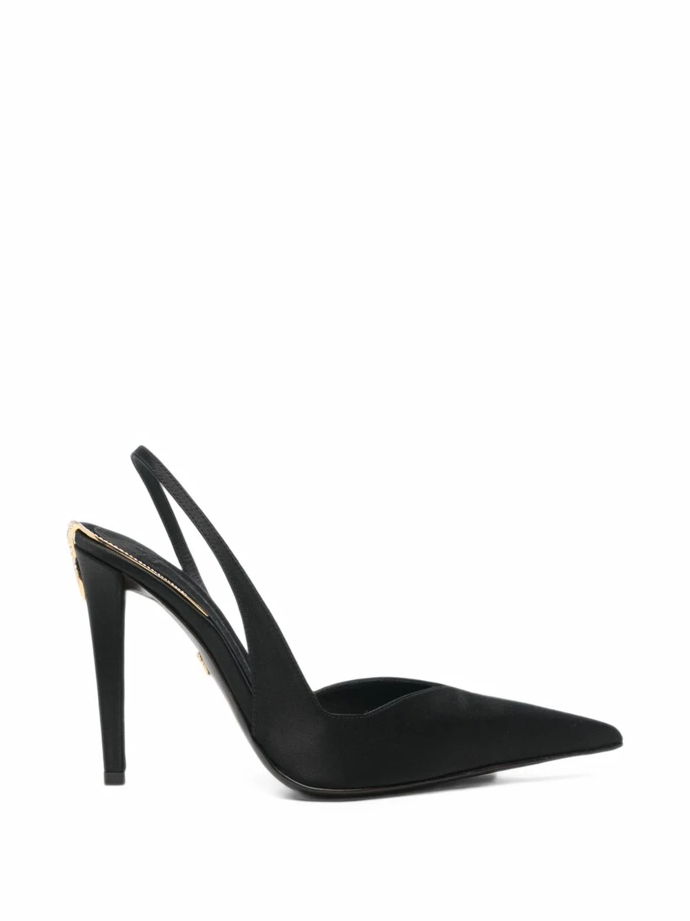 crystal-embellished slingback pumps - 1