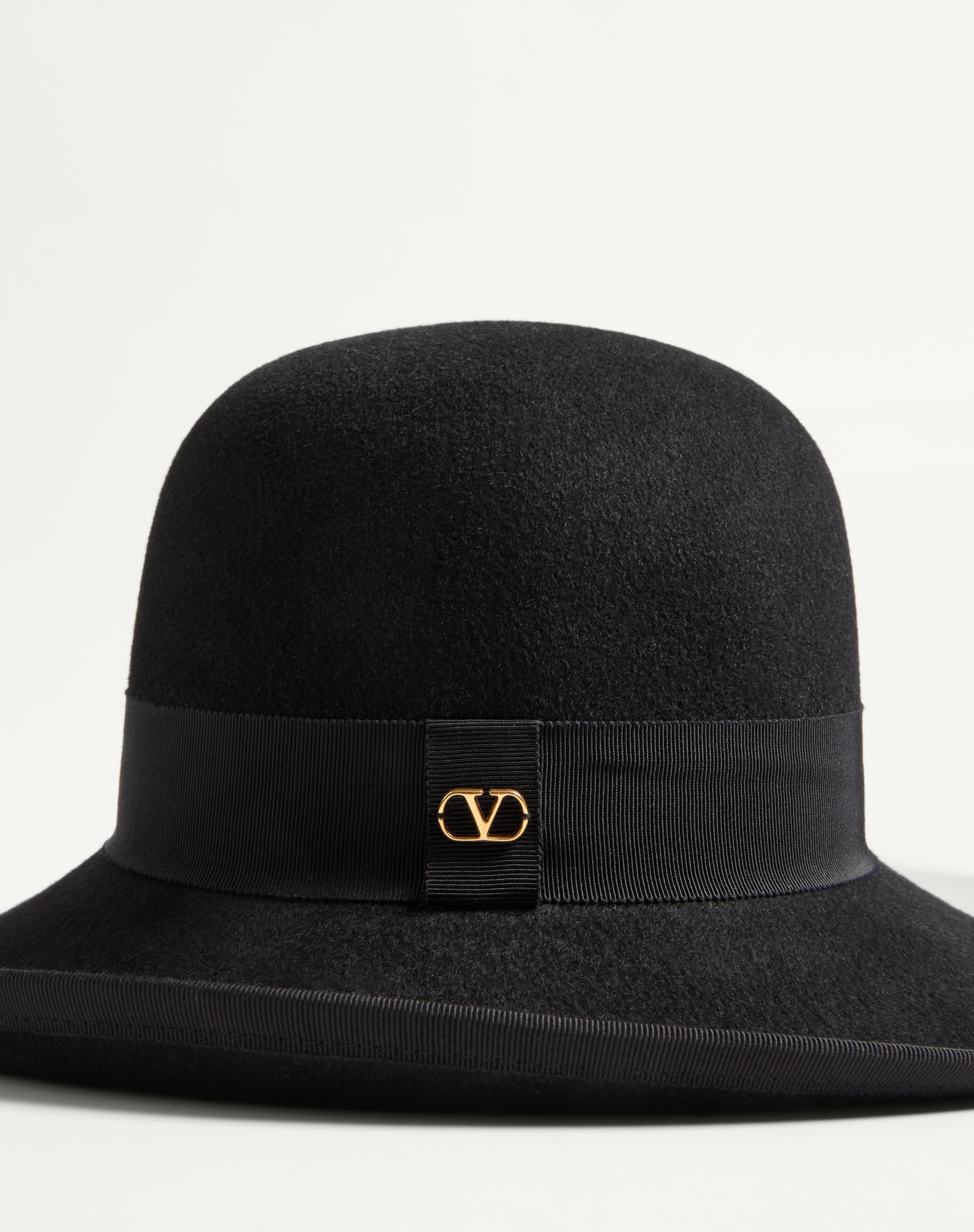 VLOGO SIGNATURE HAT IN LAPIN FABRIC - 5