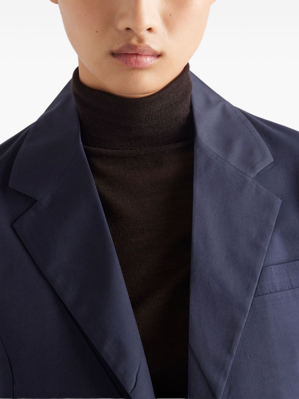 poplin blazer - 5