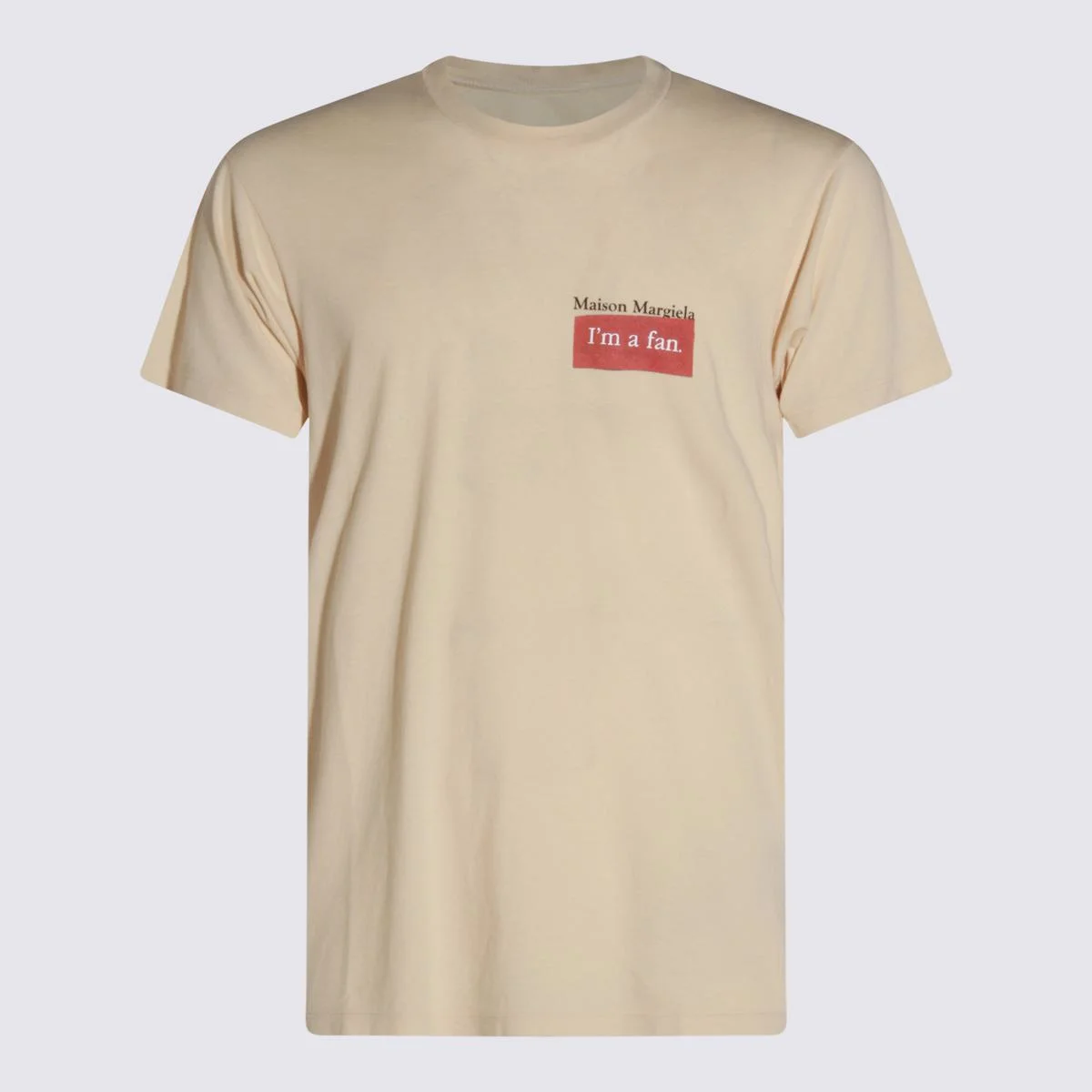 Maison Margiela Natural Cotton T-Shirt - 1