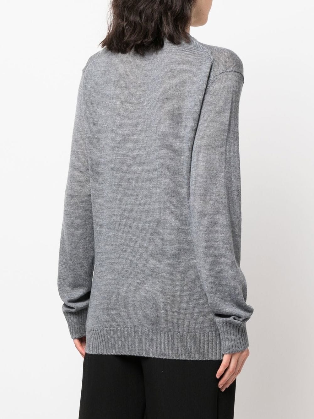 fine-knit wool jumper - 4