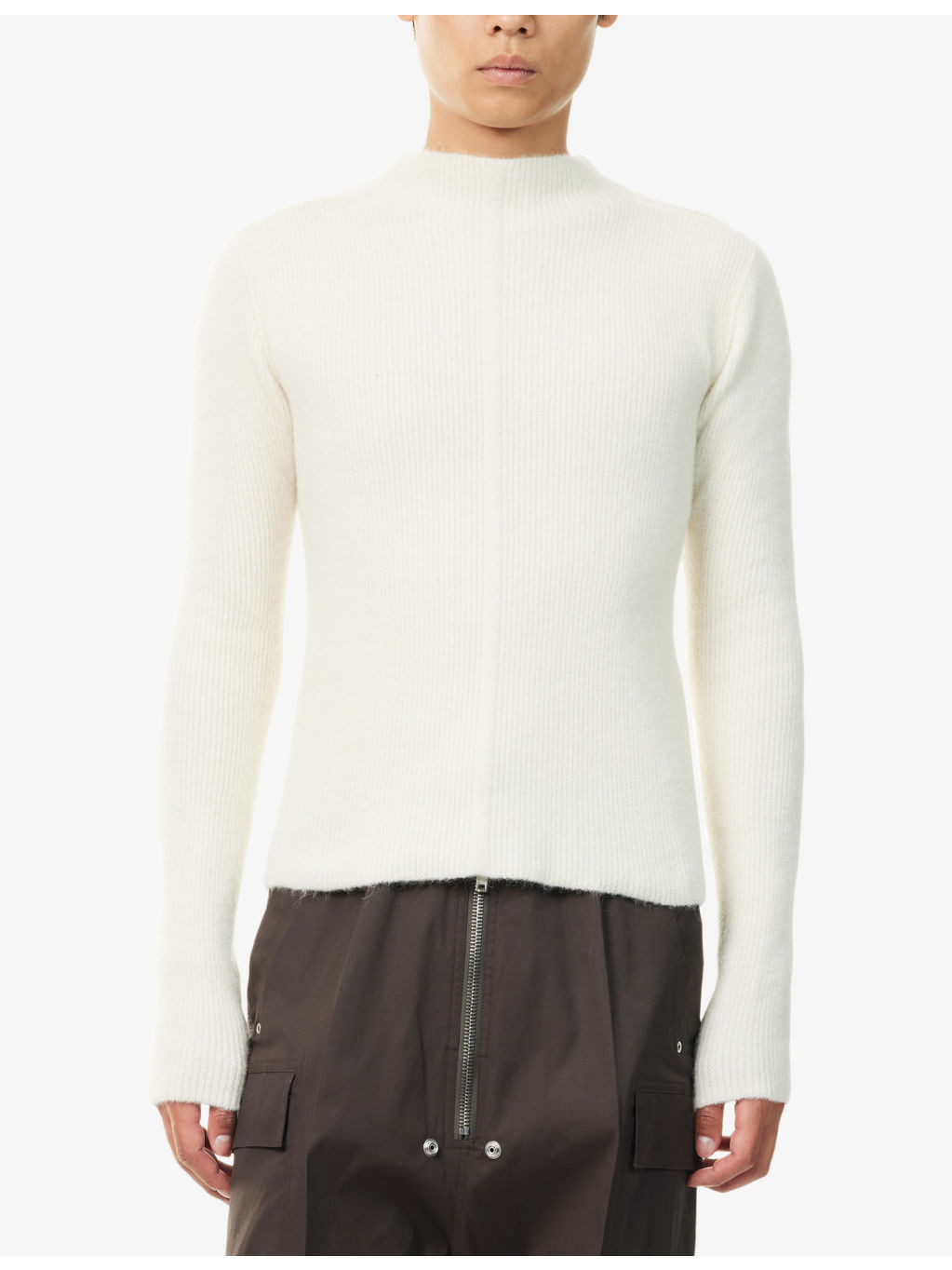 Tommy Funnel-Neck Wool-Blend Jumper - 3