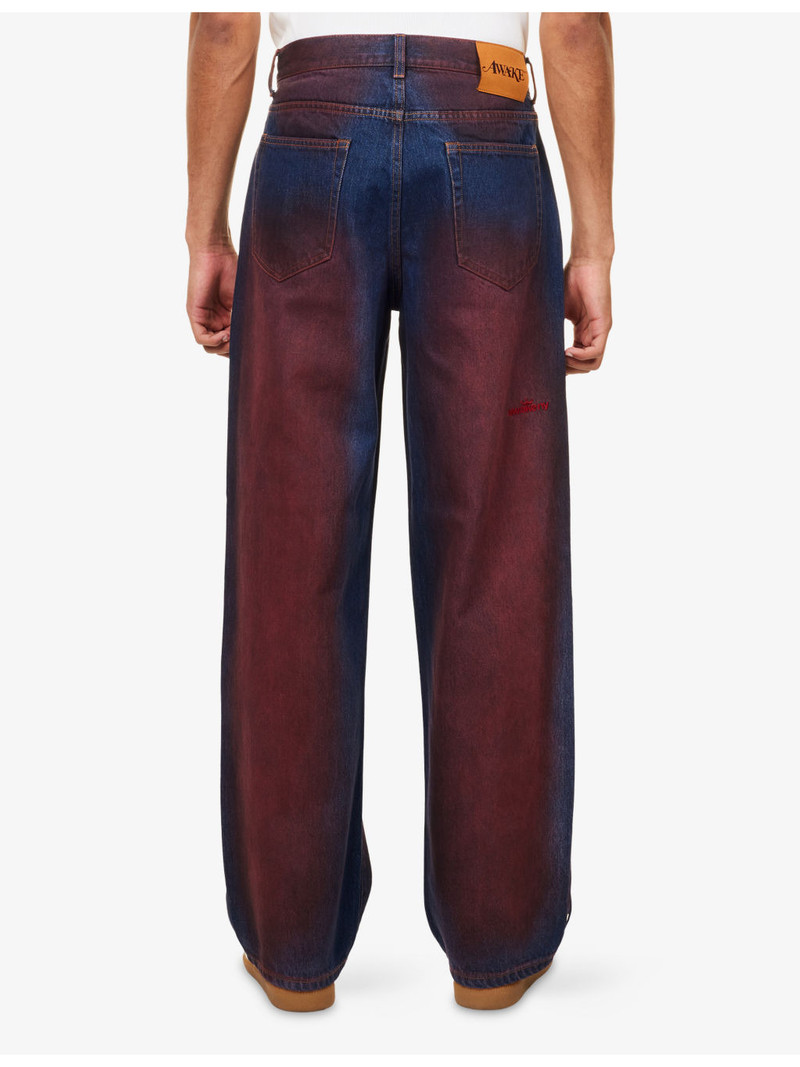 Awake Orchid Baggy-Fit Denim Jeans 4
