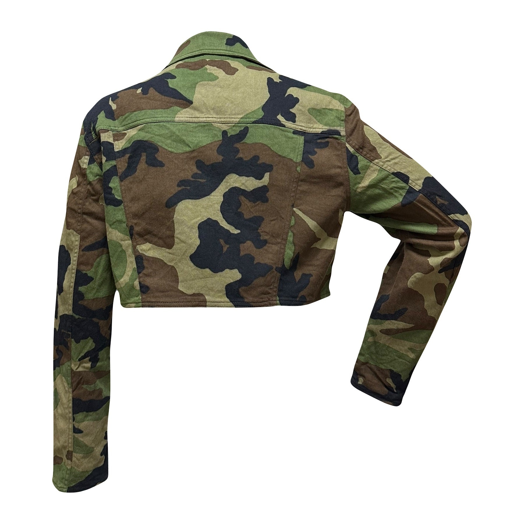 CHRISTIAN DIOR Spring Summer 2001 Camouflage Cropped Jacket - 2