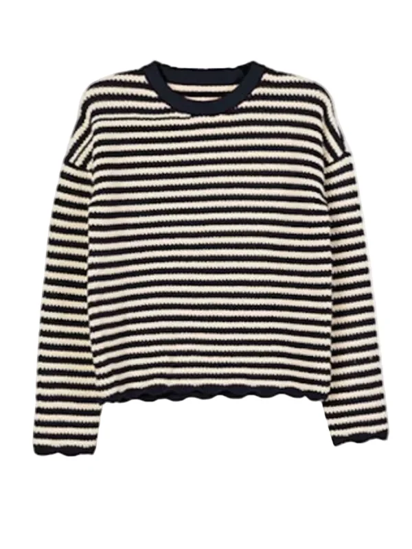 Febo Pullover in Stripe - 1