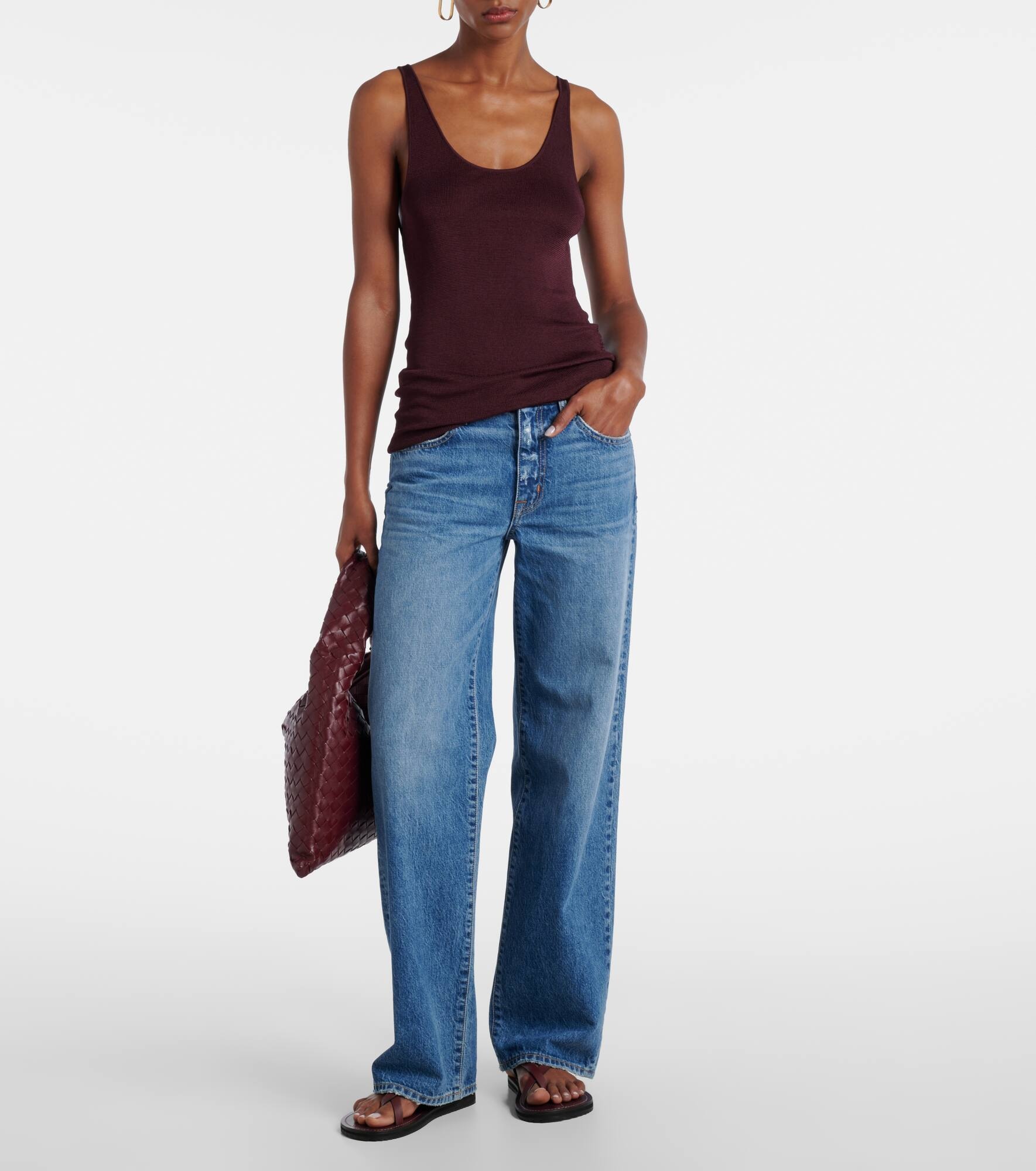 Jazmine mid-rise wide-leg jeans - 2