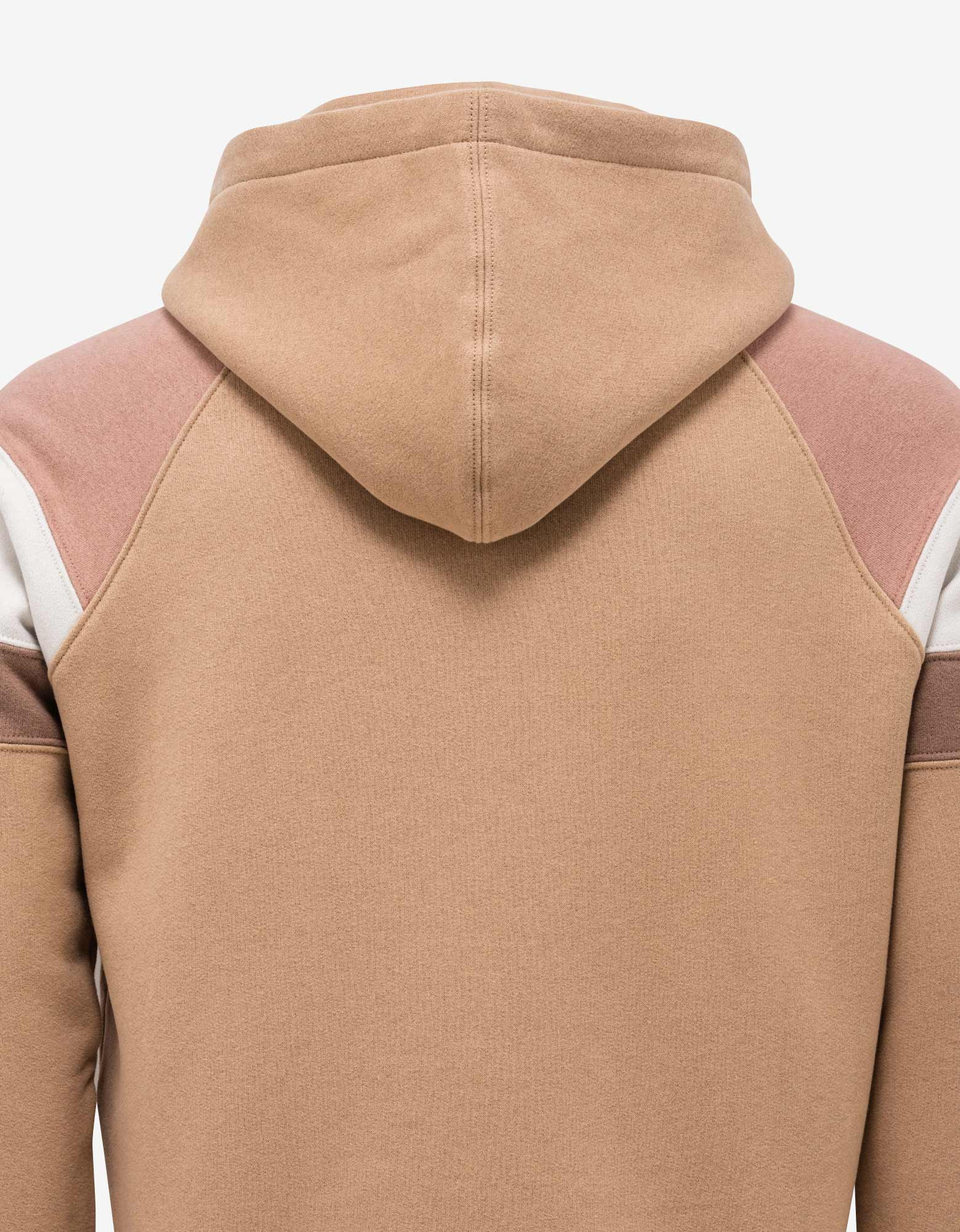 Saint Laurent Biege Raglan Sleeve Logo Hoodie - 4